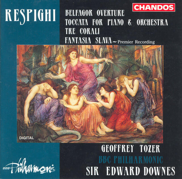 Релиз Respighi: Belfagor Overture / Toccata / 3 Chorales / Fantasia Slava