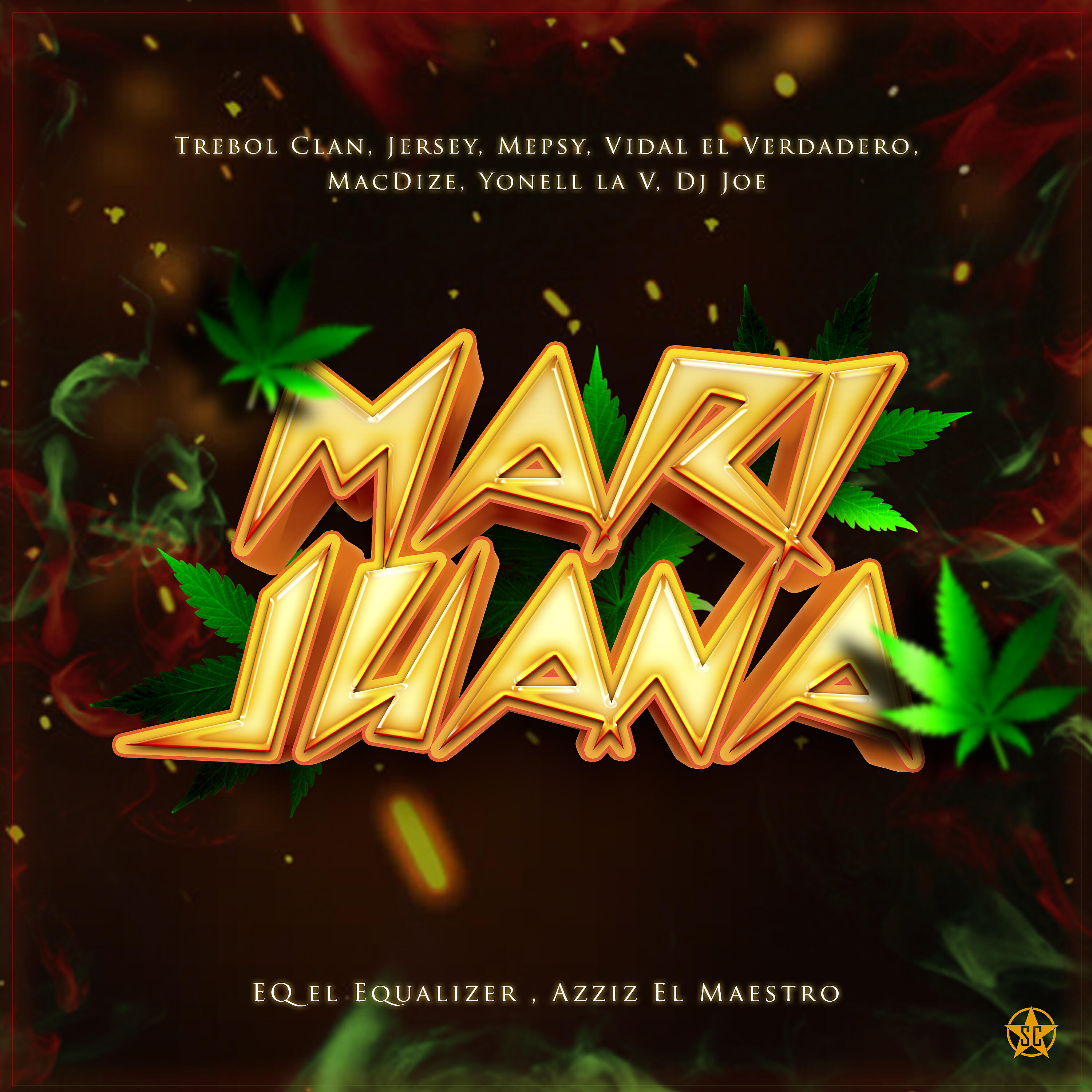 Скачать песню Trebol Clan, DJ Joe, Jersey, Mepsy, Vidal El Verdadero, MacDize, Yonell la V - Marijuana бесплатно в MP3 для Android и iOS