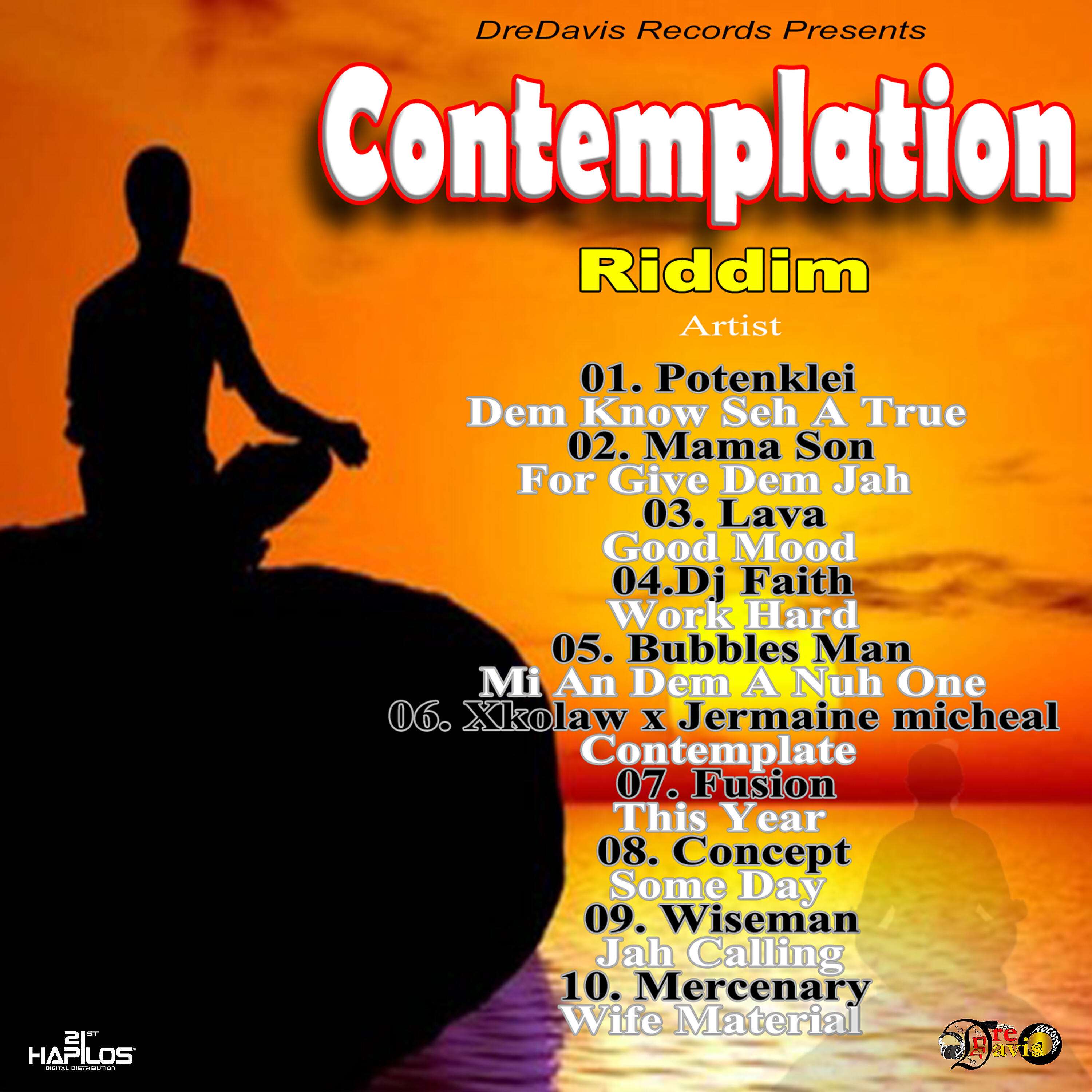 Релиз Contemplation Riddim