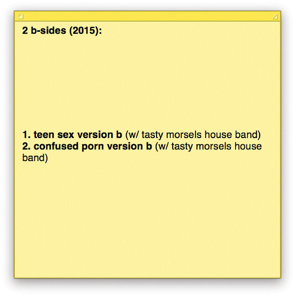 tasty morsels house band