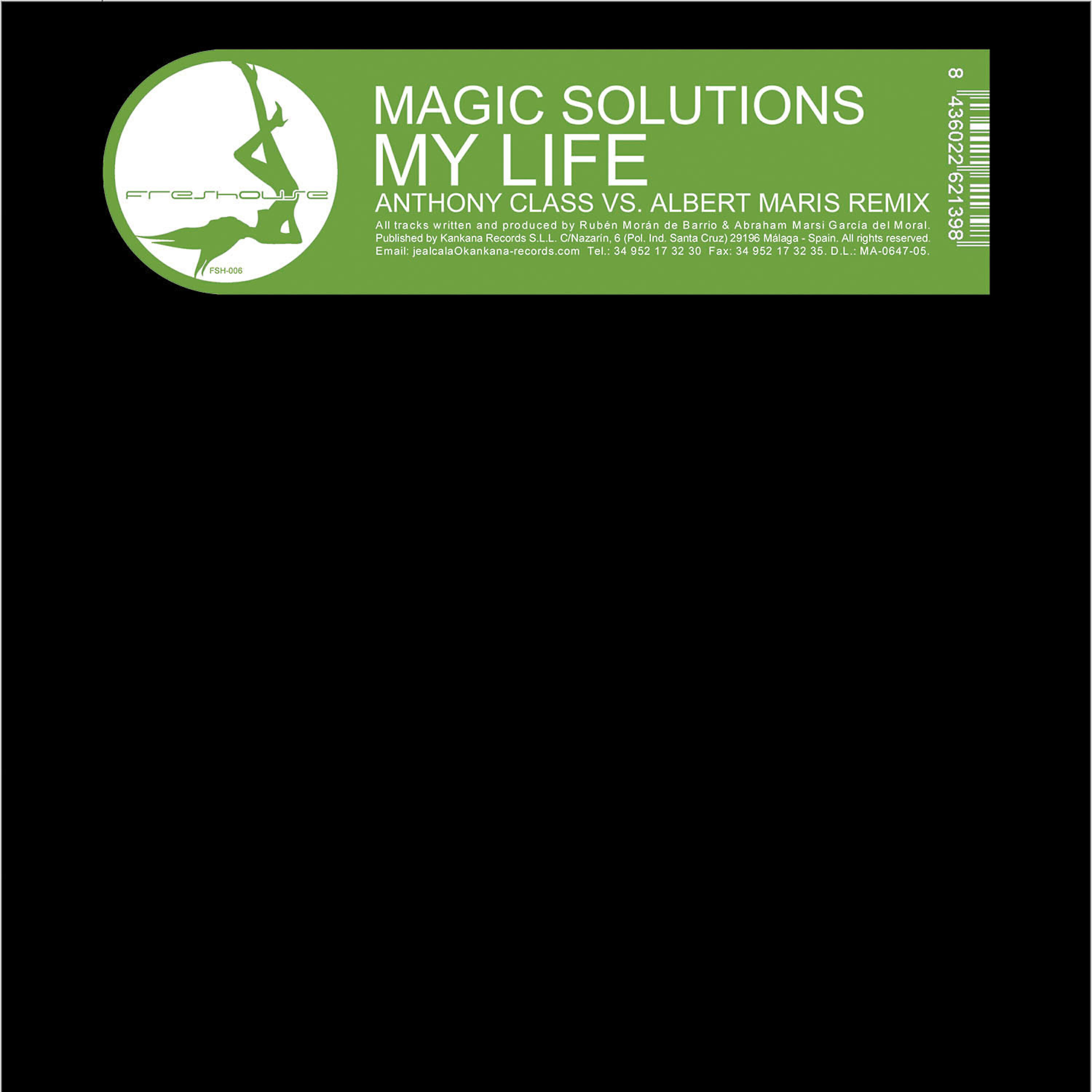 Релиз MX Freshouse Magic Solution " My Life / My Life Anthony Class vs Albert Maris Remix"