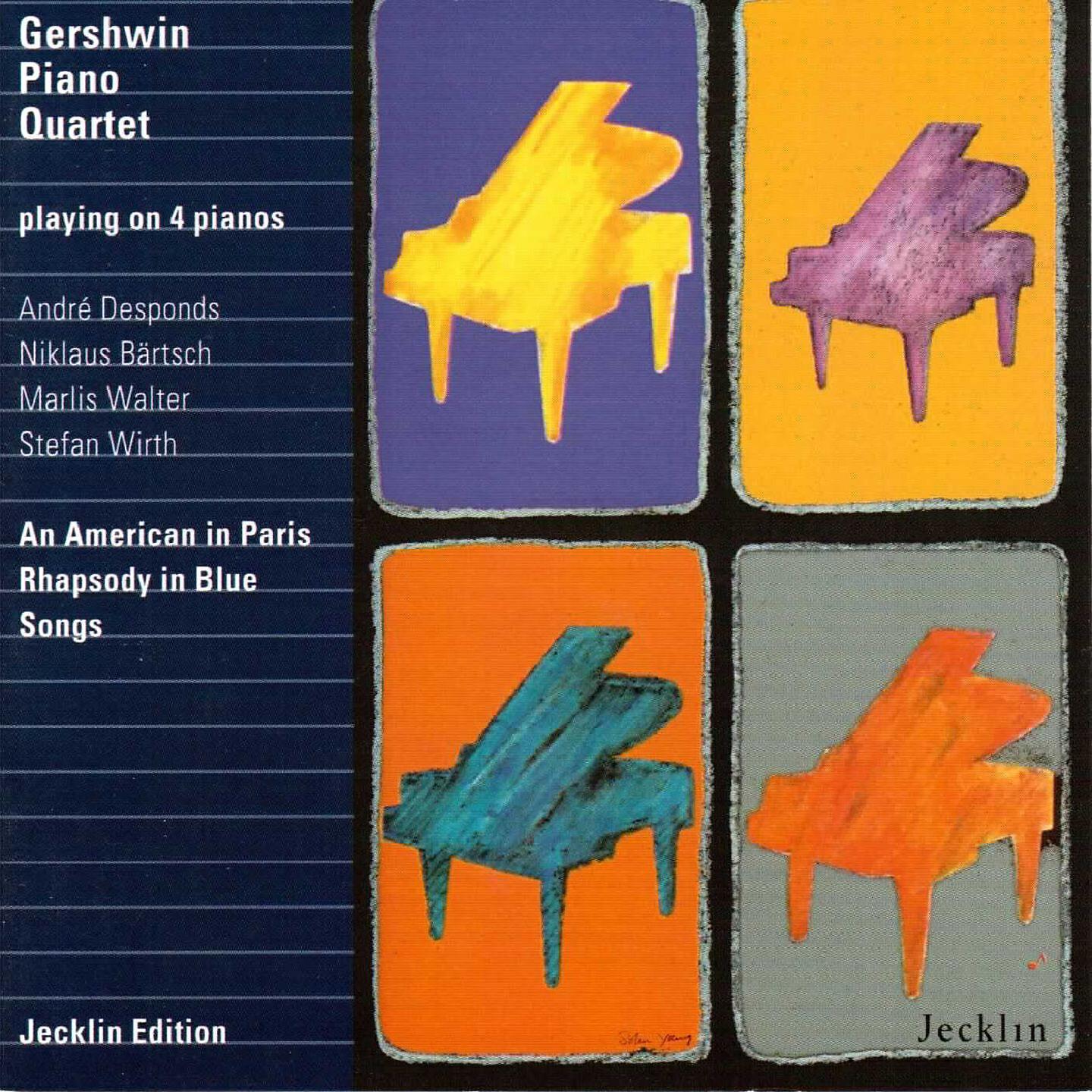Релиз Gershwin Played on 4 Pianos
