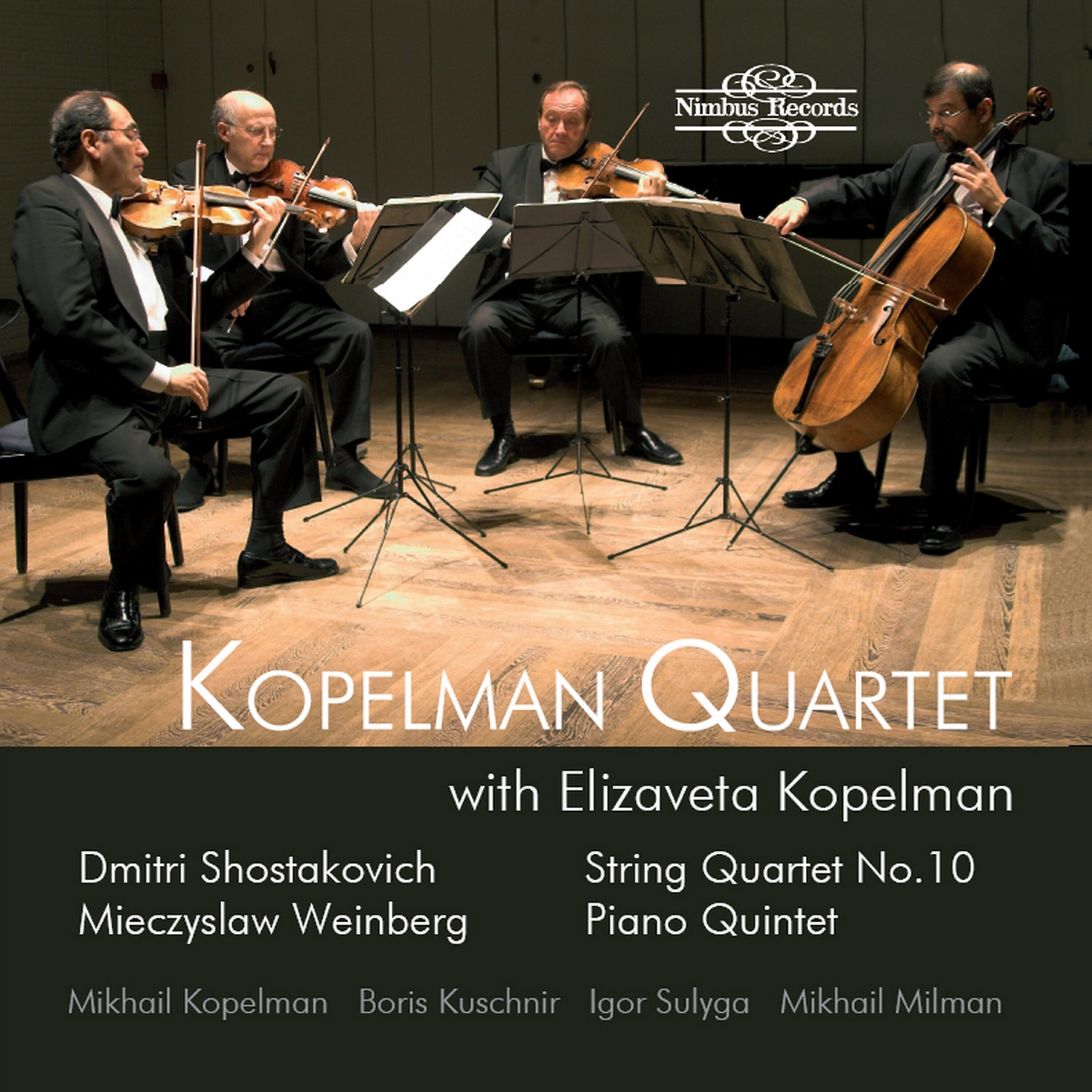 Постер альбома Shostakovich: String Quartet No. 10 - Weinberg: Piano Quintet