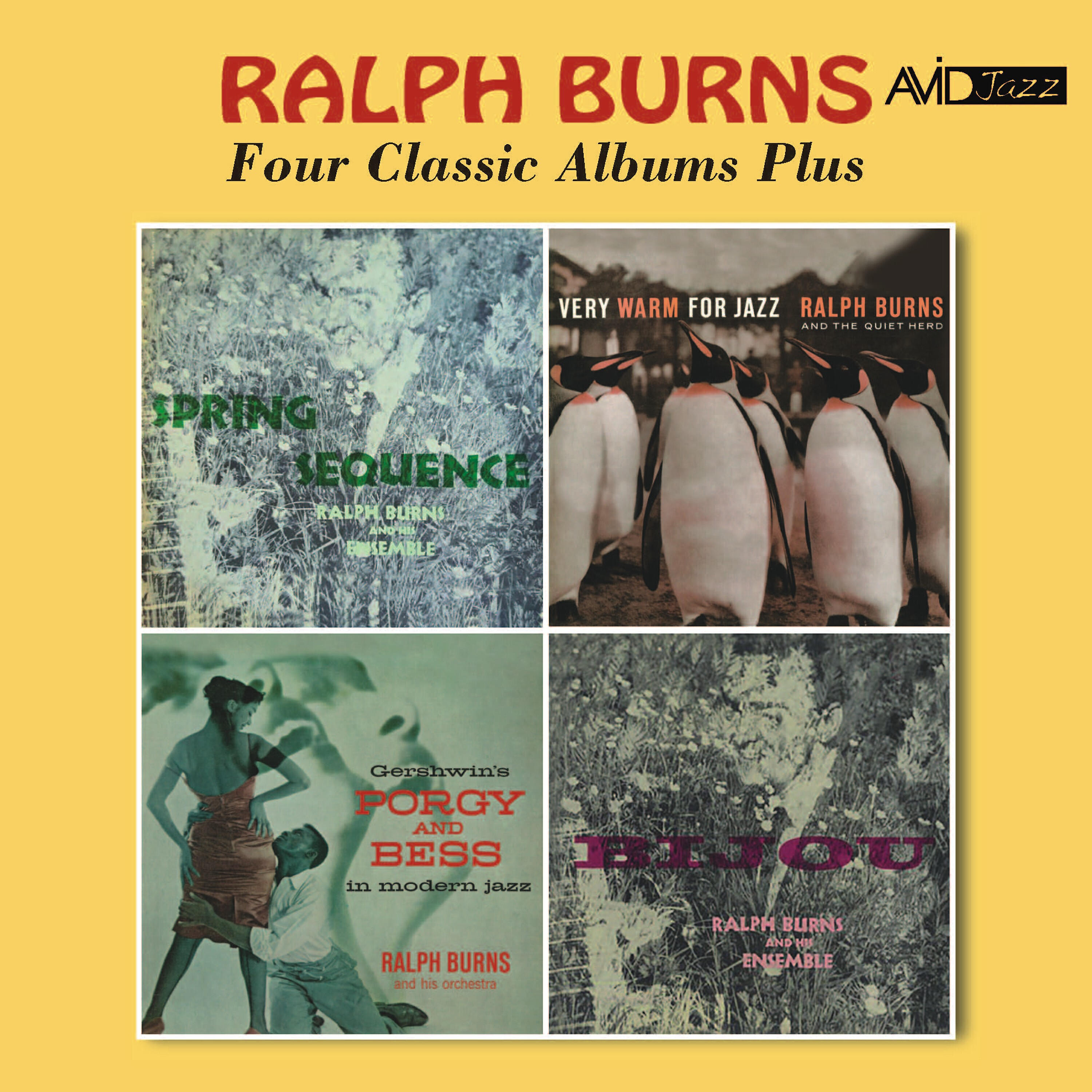 Релиз Four Classic Albums (Spring Sequence / Very Warm for Jazz / Bijou / Porgy & Bess in Modern Jazz) [Remastered]