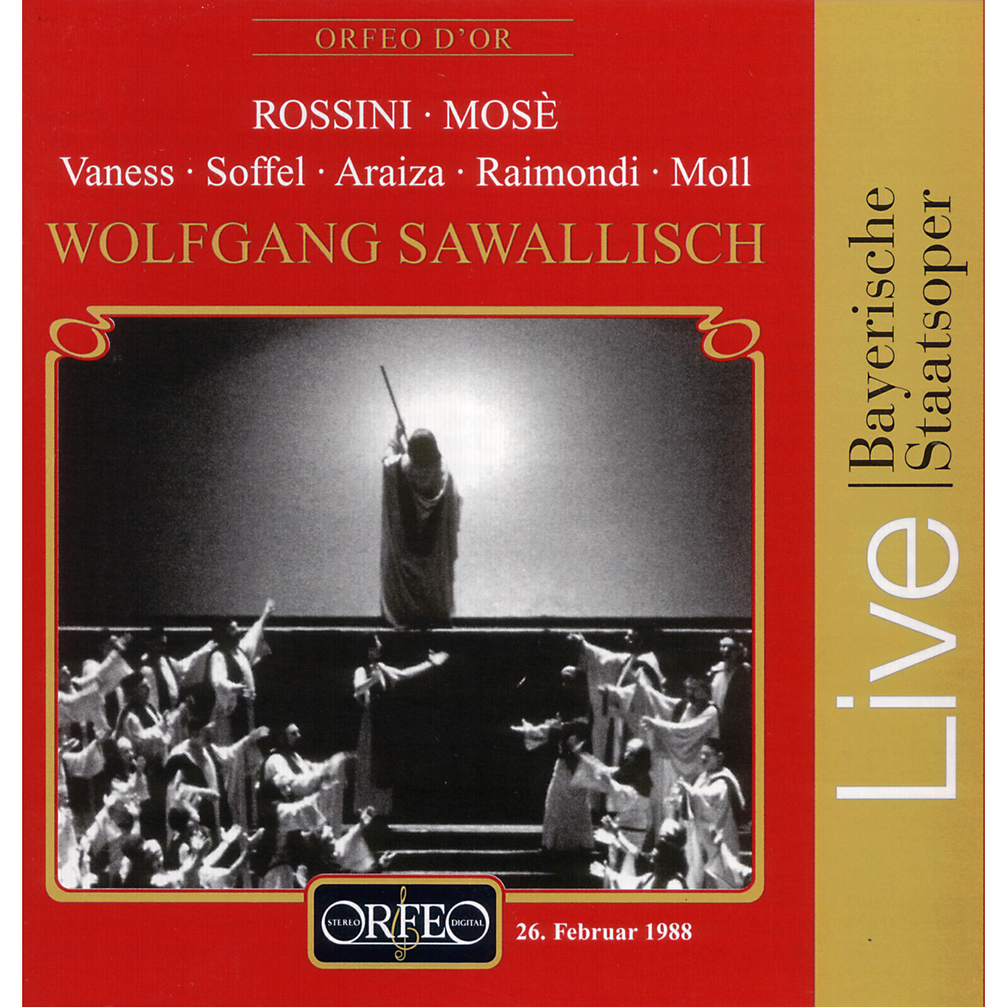 Релиз Rossini: Mosè in Egitto (Live)