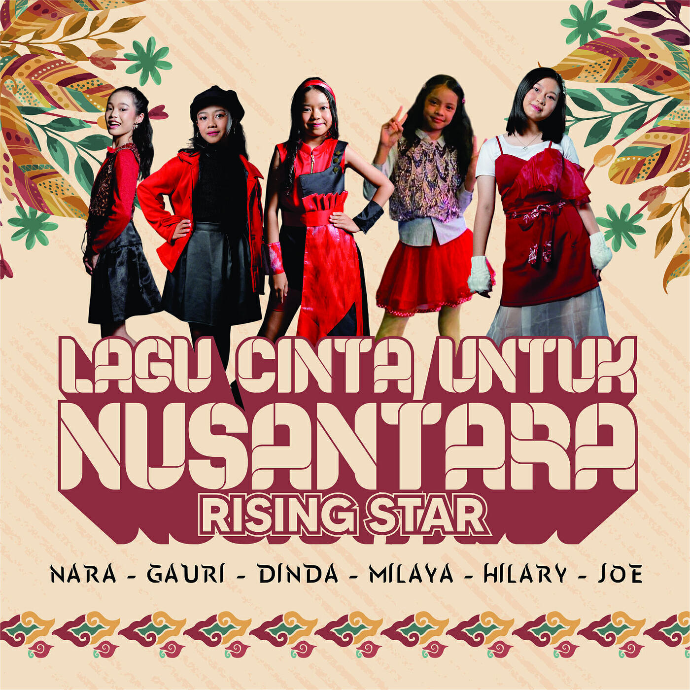 Релиз Lagu Cinta Untuk Nusantara (Rising Star)