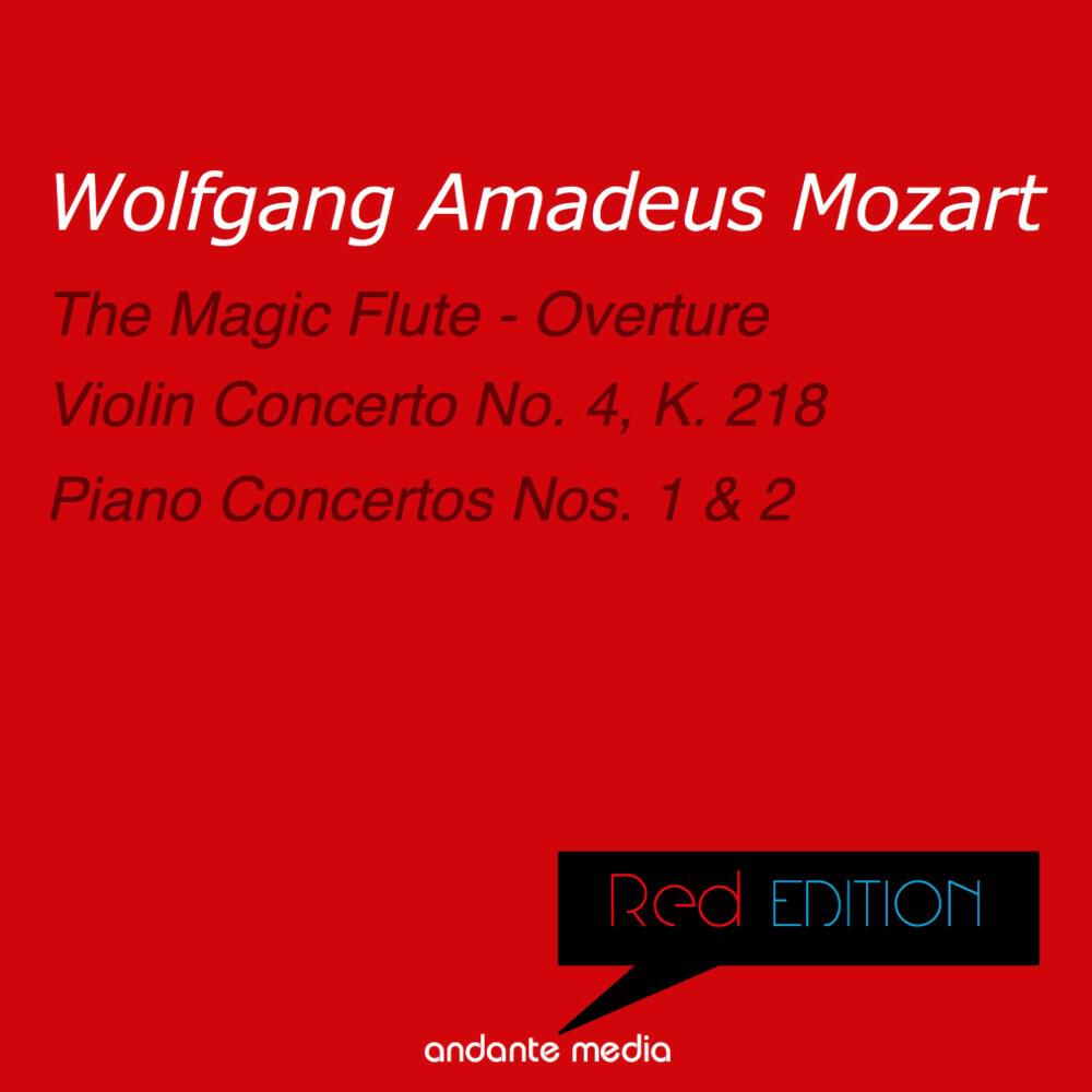 Релиз Red Edition - Mozart: Violin Concerto No. 4, K. 218 & Piano Concertos Nos. 1, 2