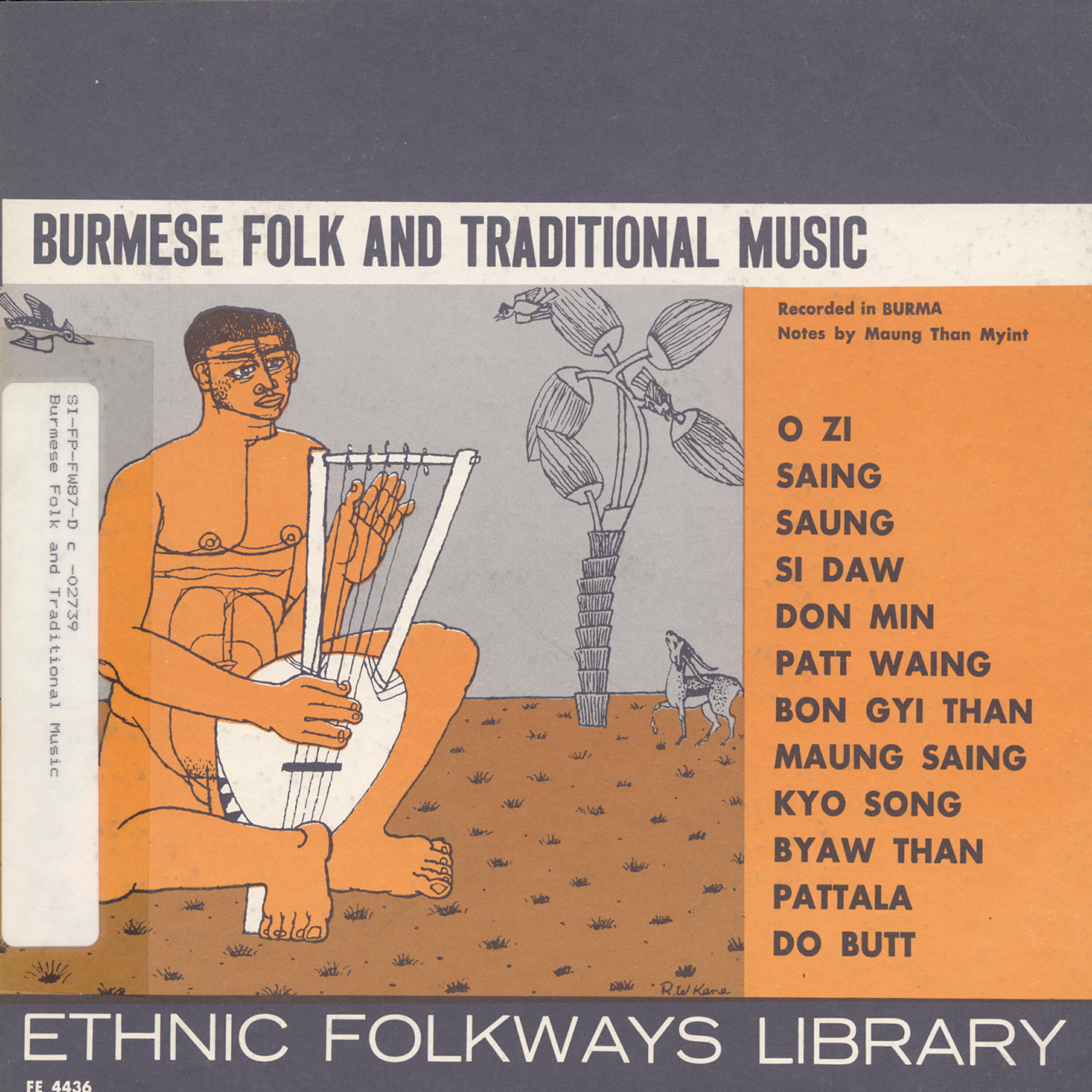 Релиз Burmese Folk and Traditional Music