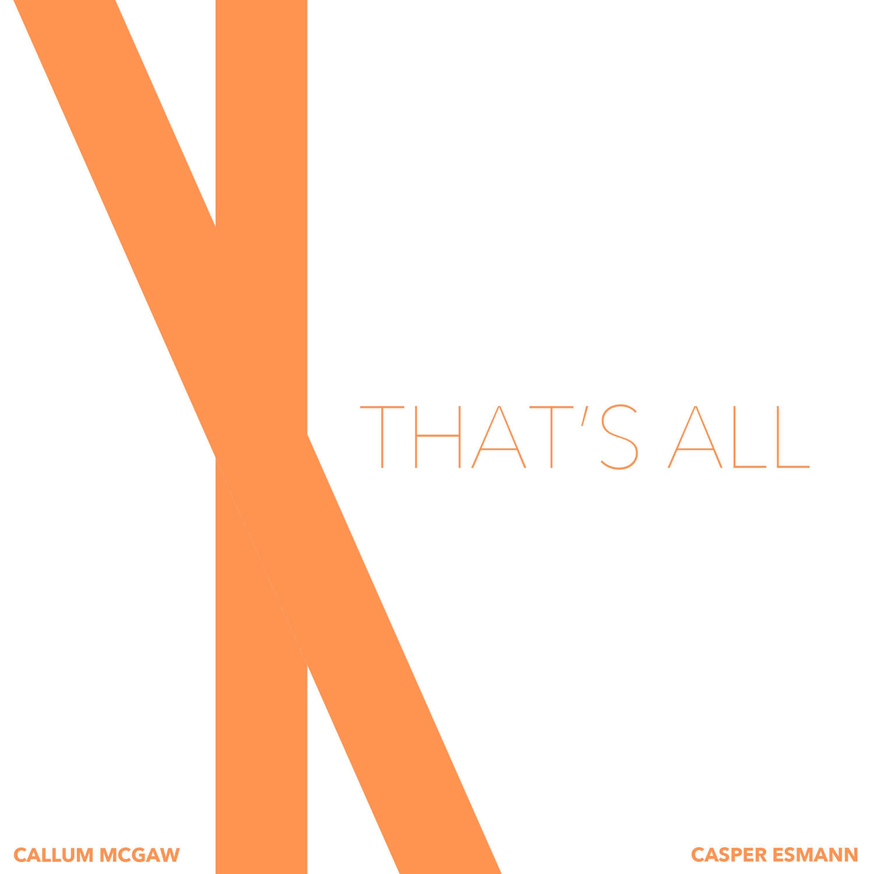 Релиз That's All (Acoustic Instrumental)