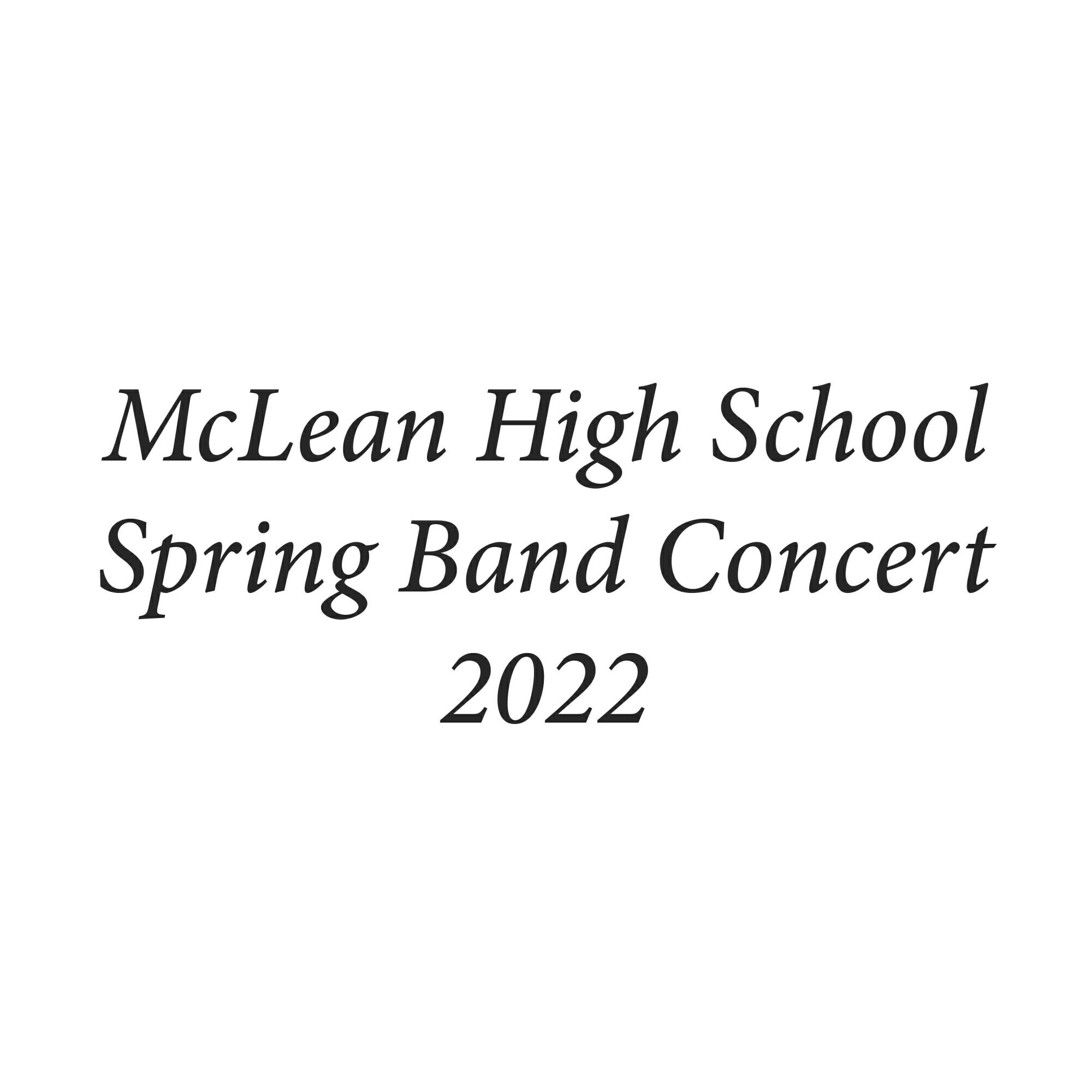 McLean High School Concert Band