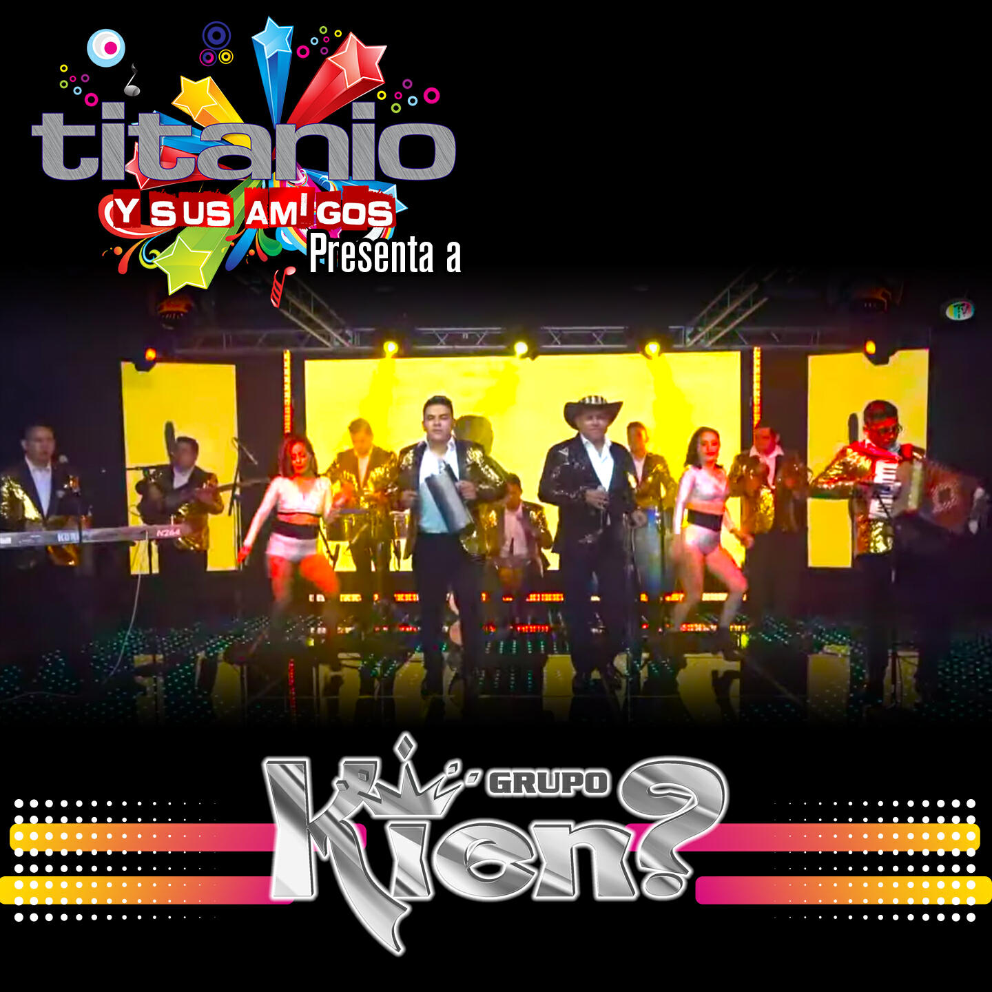 Релиз Titanio y Sus Amigos Presenta a Grupo Kien
