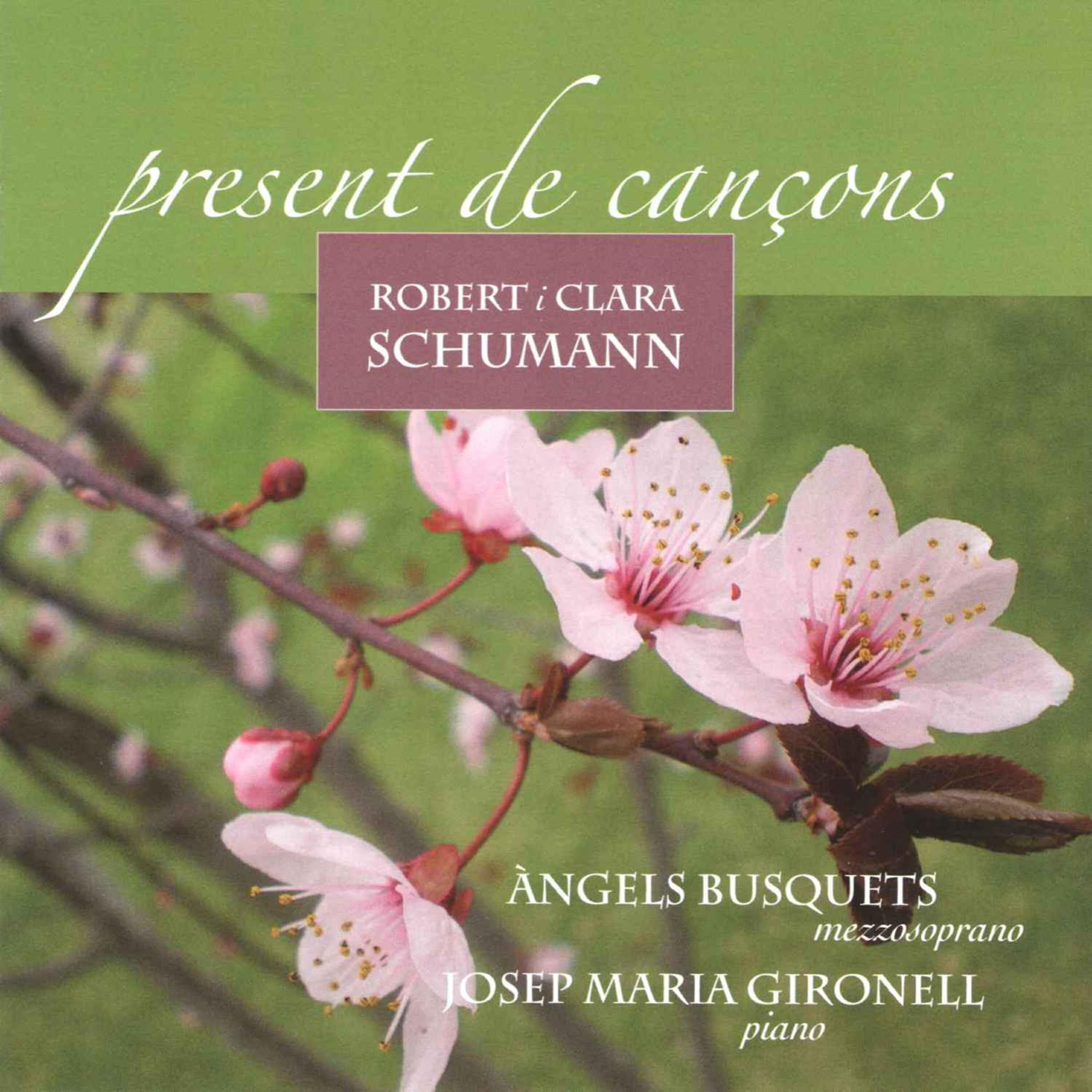 Релиз Robert i Clara Schumann: Present de cançons