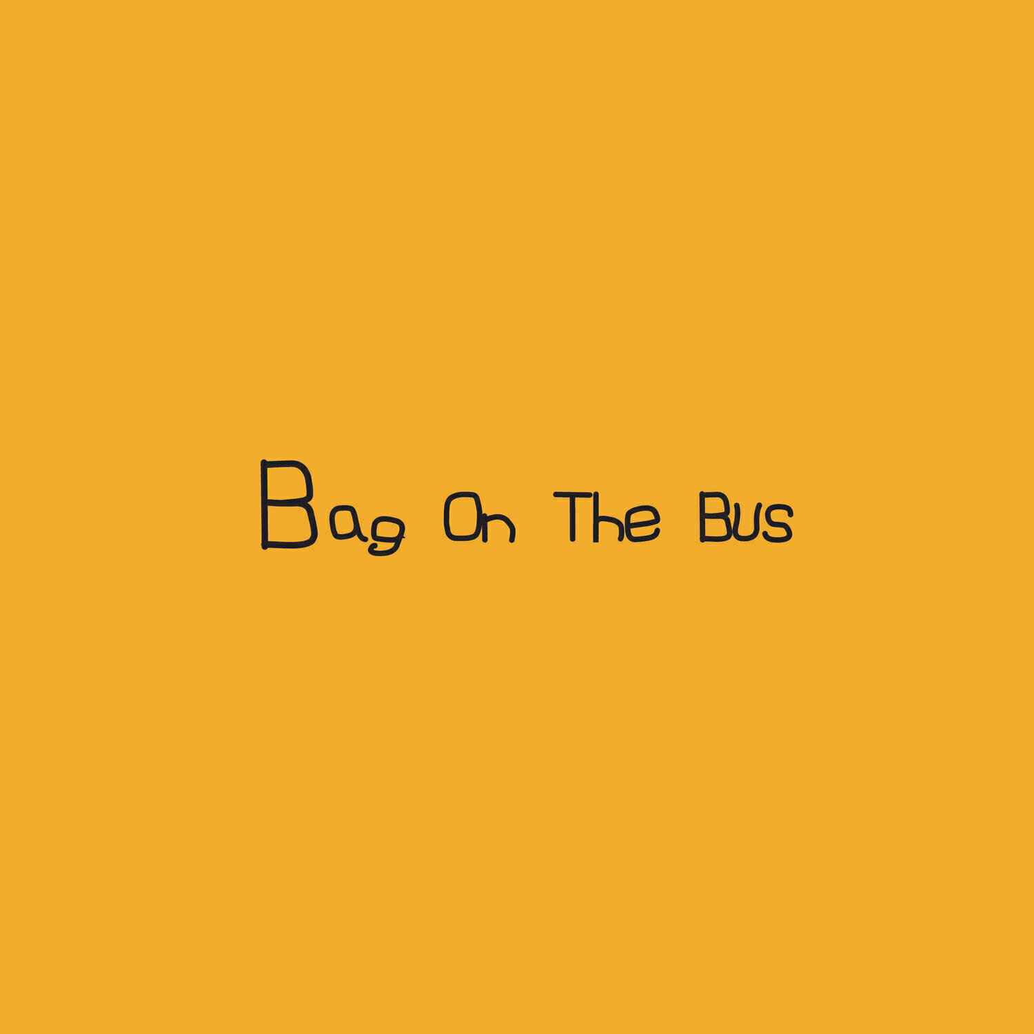 Релиз Bag On The Bus