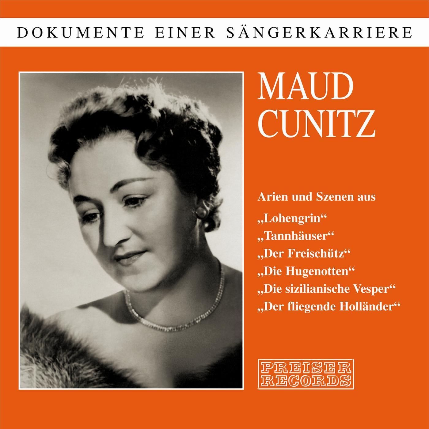 Релиз Dokumente einer Sängerkarriere - Maud Cunitz