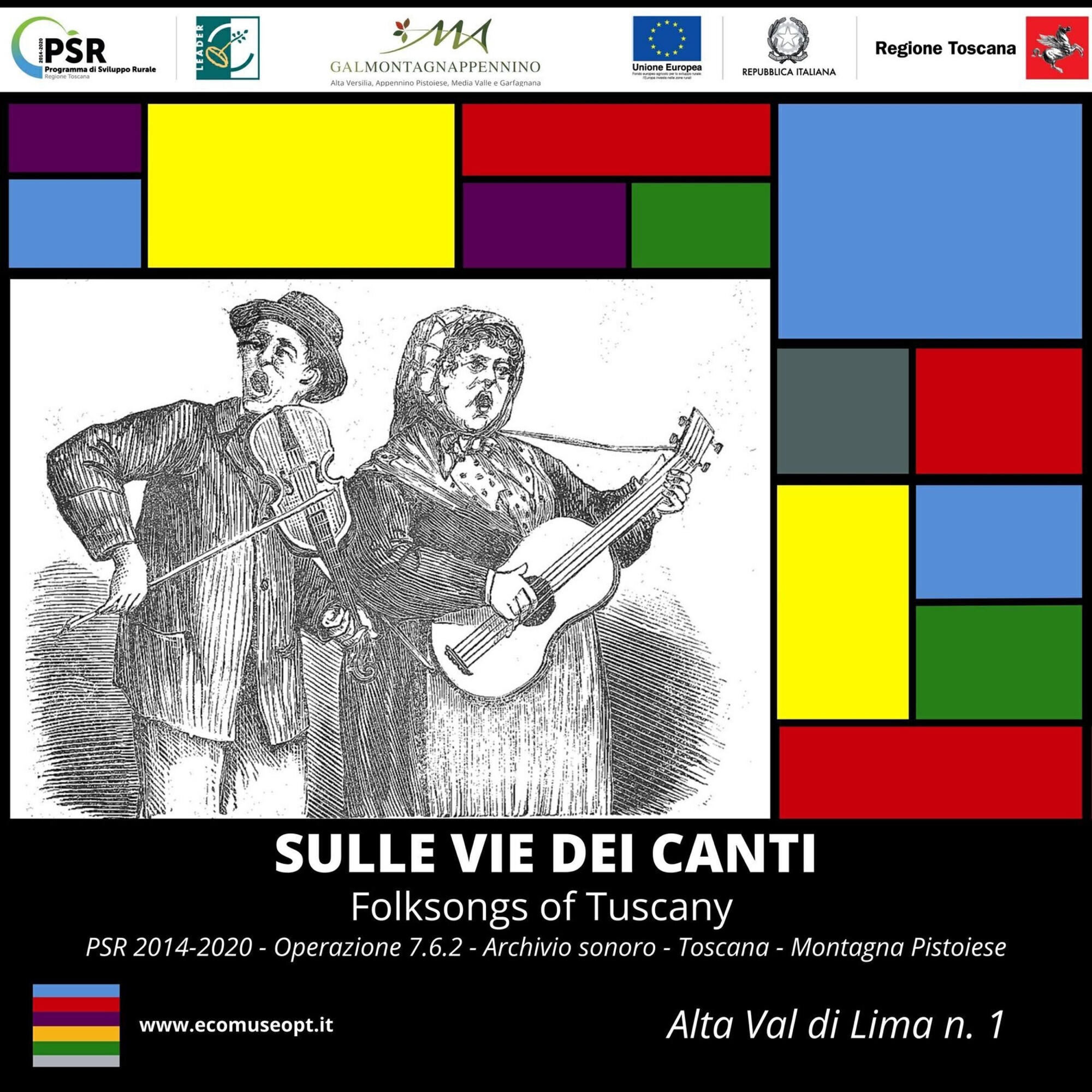 Релиз Sulle Vie dei Canti Alta Val di Lima 1 Toscana Montagna Pistoiese
