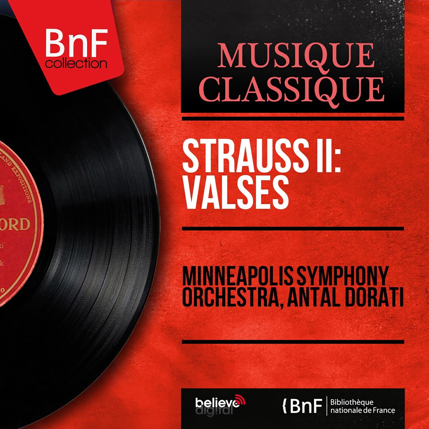 Постер альбома Strauss II: Valses (Mono Version)
