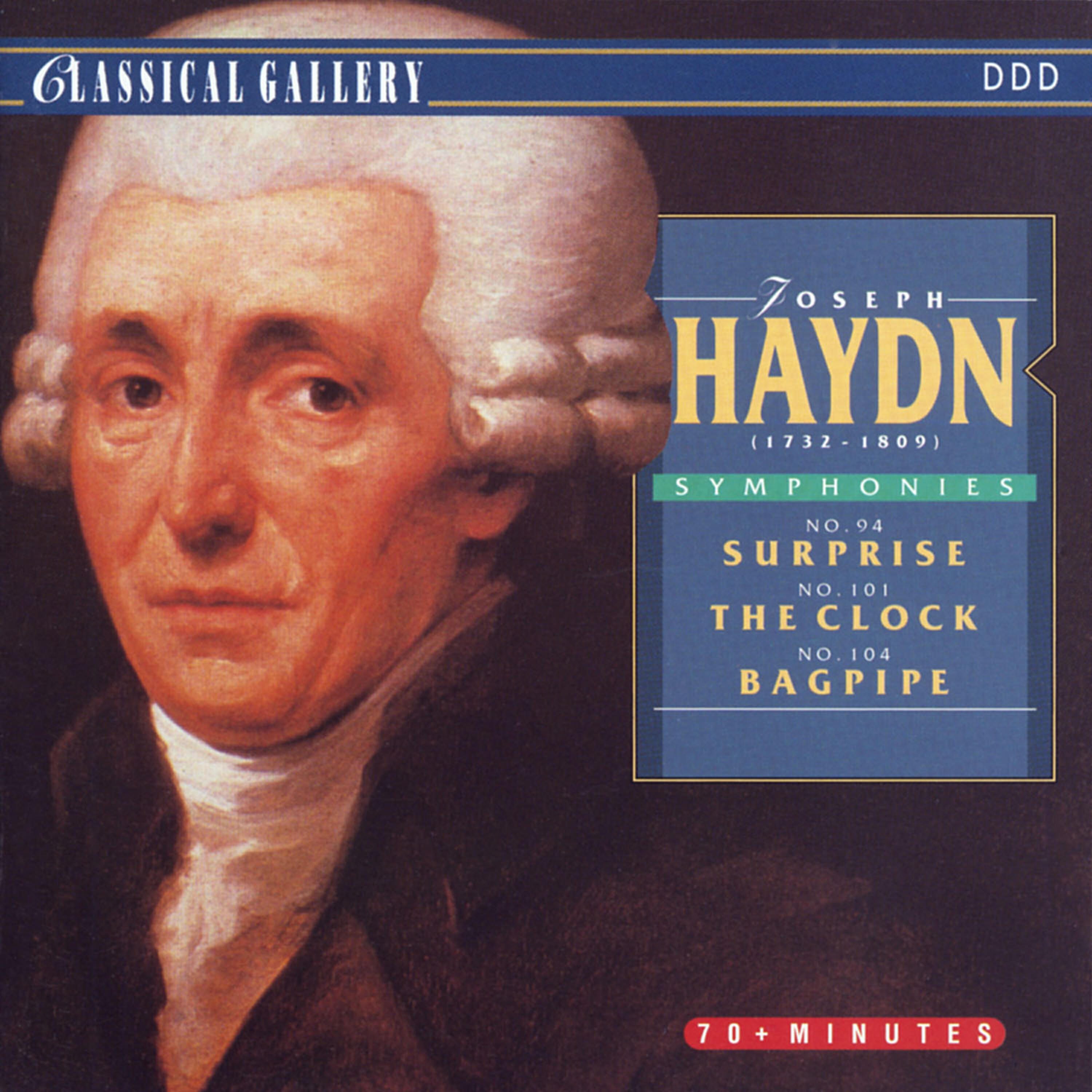 Релиз Haydn: Symphonies Nos. 94 "Surprise", 101 "The Clock" & 104 "Bagpipe"