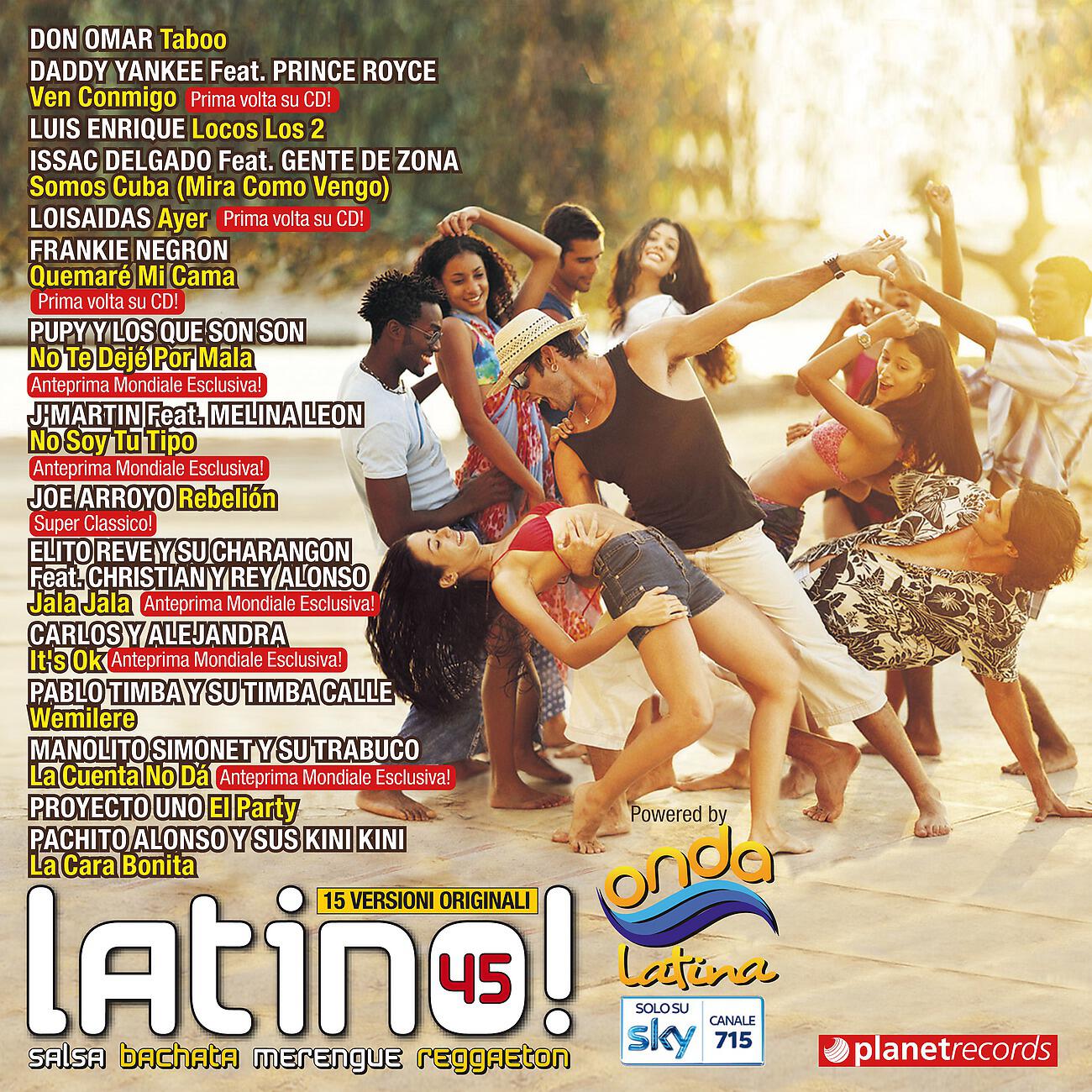 Релиз Latino 45 - Salsa Bachata Merengue Reggaeton