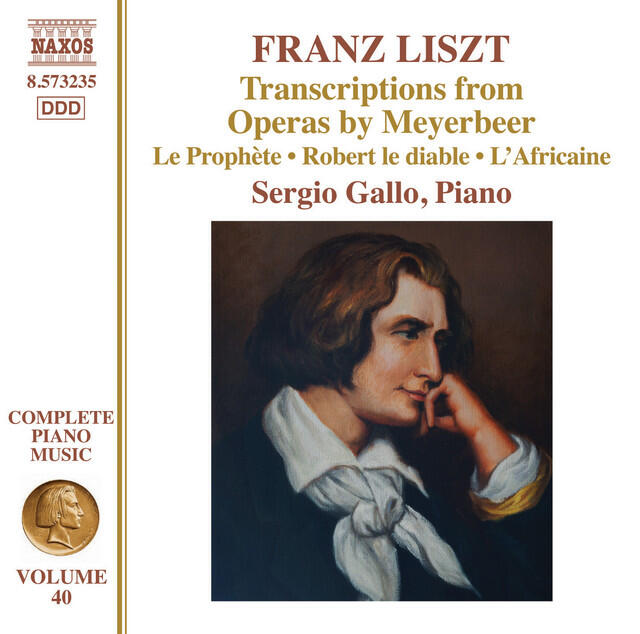 Релиз Liszt Complete Piano Music, Vol. 40: Transcriptions from Operas by Meyerbeer