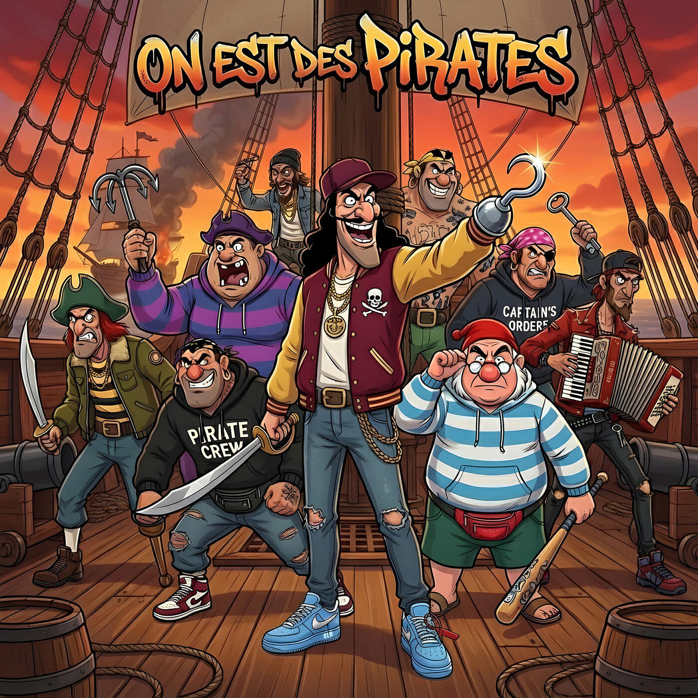 Релиз On est des pirates