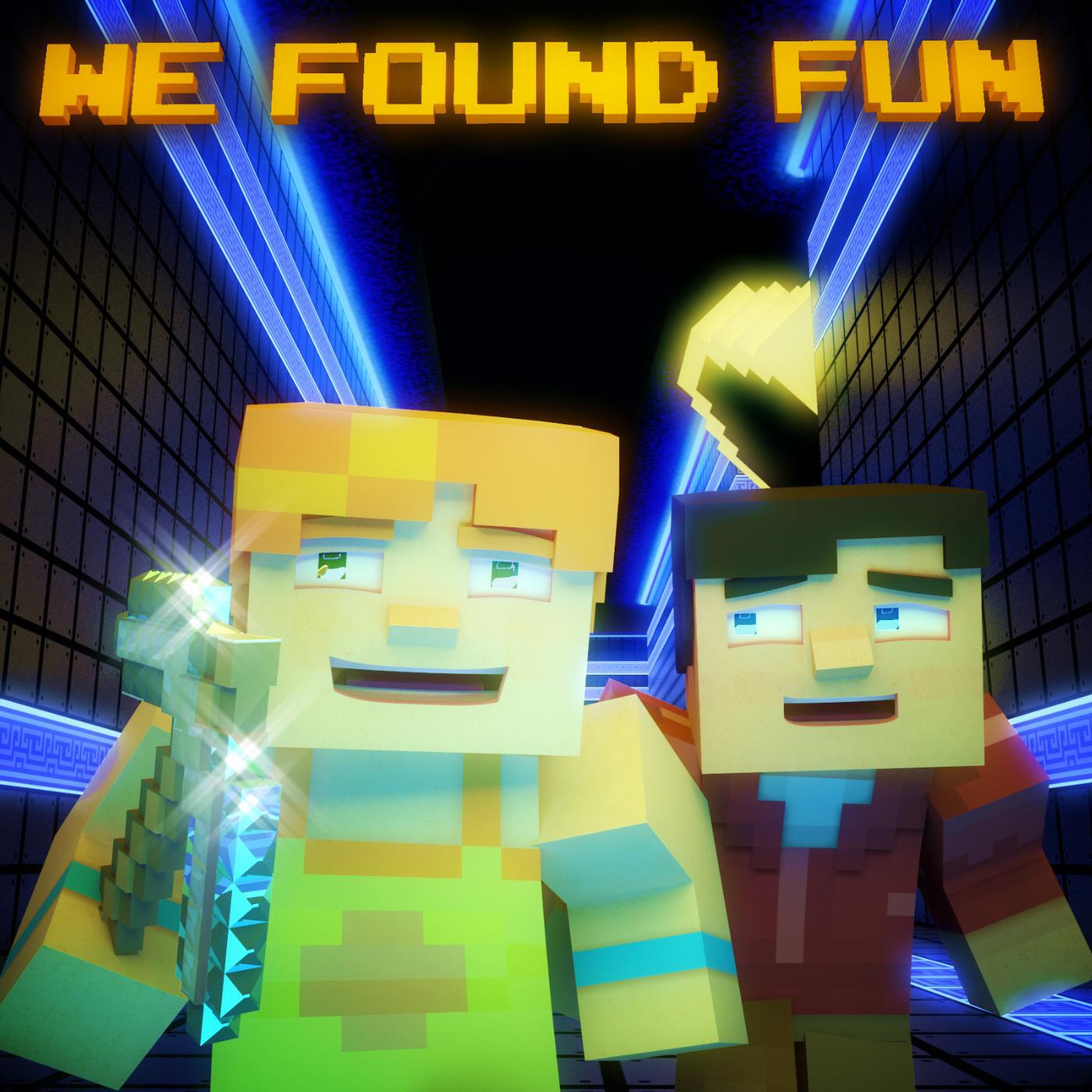 Релиз We Found Fun - Minecraft Parody