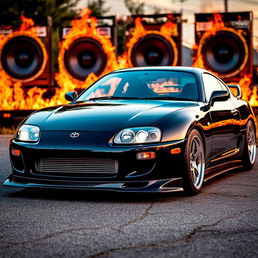 Релиз Toyota Supra Bass