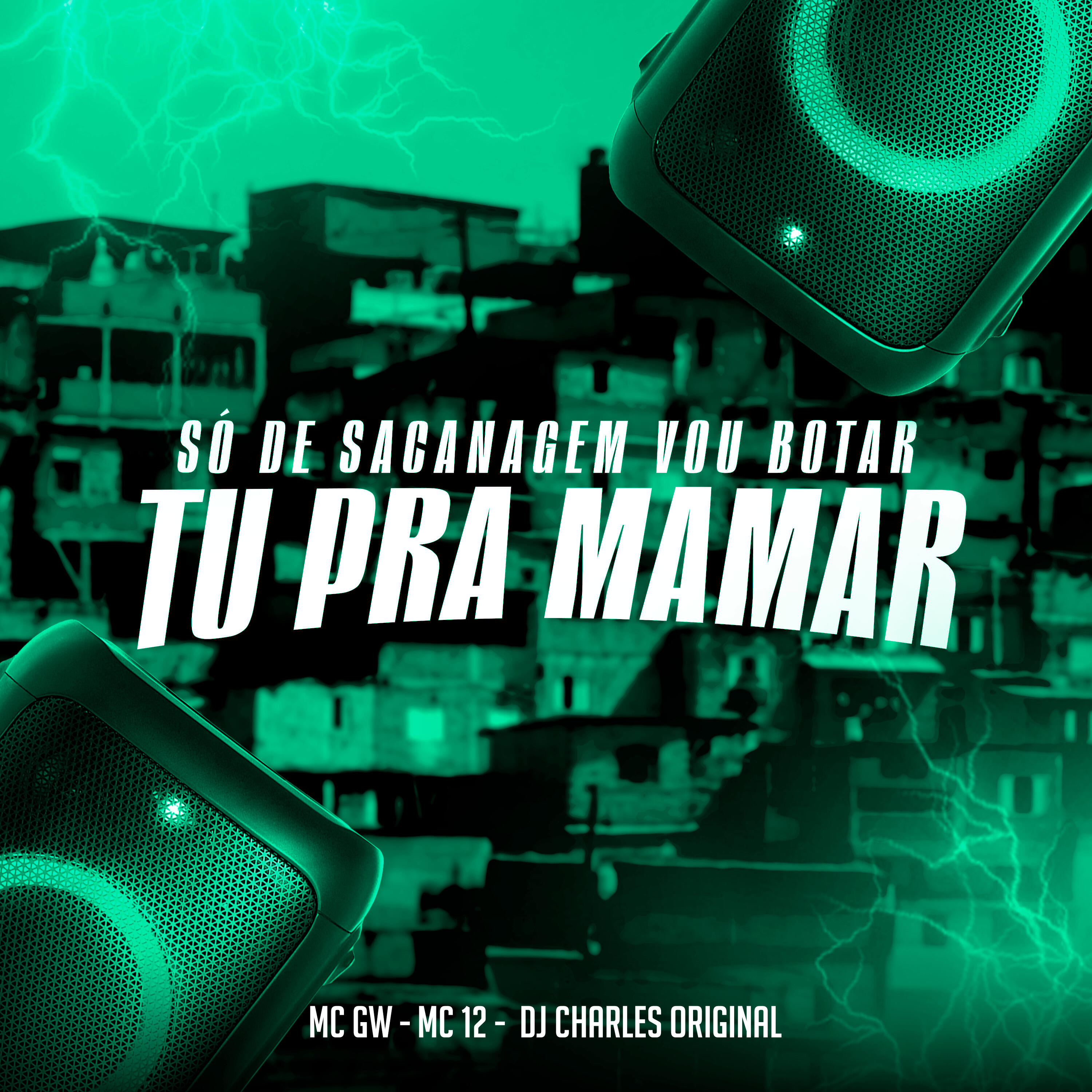 DJ Charles Original, Mc GW, Mc 12 - Só de Sacanagem Vou Botar Tu pra Mamar