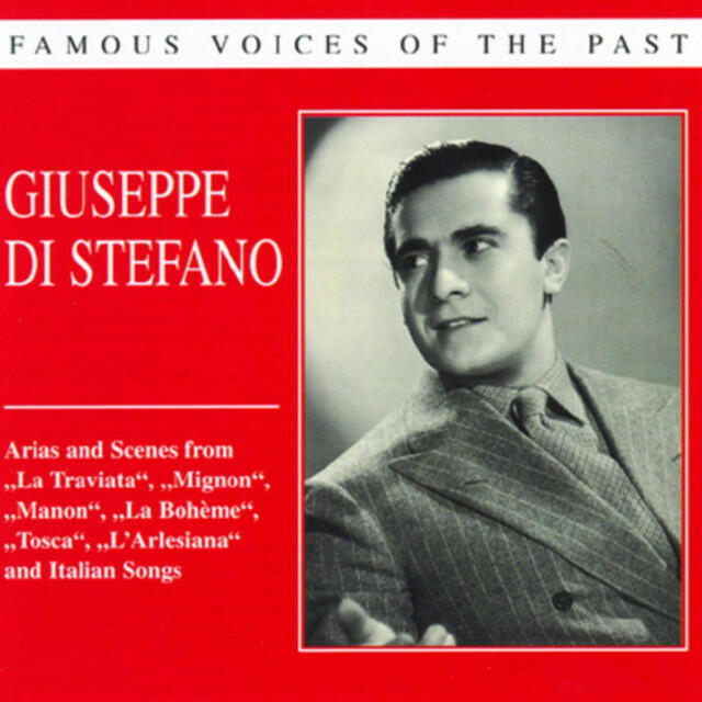 Релиз Famous voices of the past - Giuseppe di Stefano