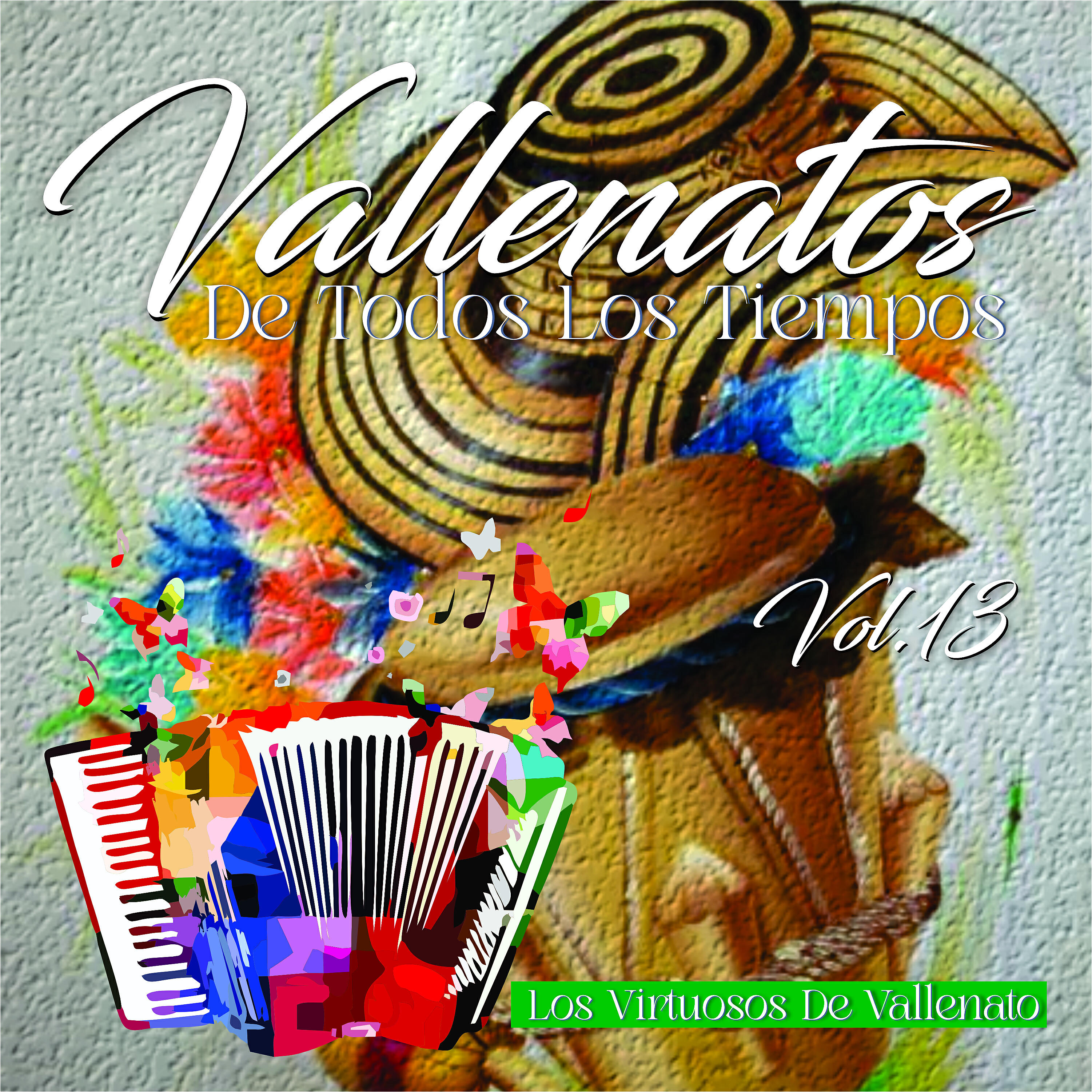 Релиз Vallenatos de Todos los Tiempos, Vol. 13