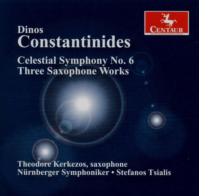 Релиз Constantinides, D.: Celestial Symphony No. 6 / Midnight Fantasy Ii / Alto Saxophone Concerto No. 3 / Homage