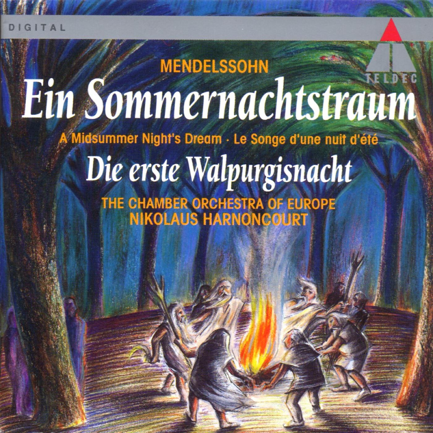 Постер альбома Mendelssohn : A Midsummer Night's Dream & The First Walpurgis Night