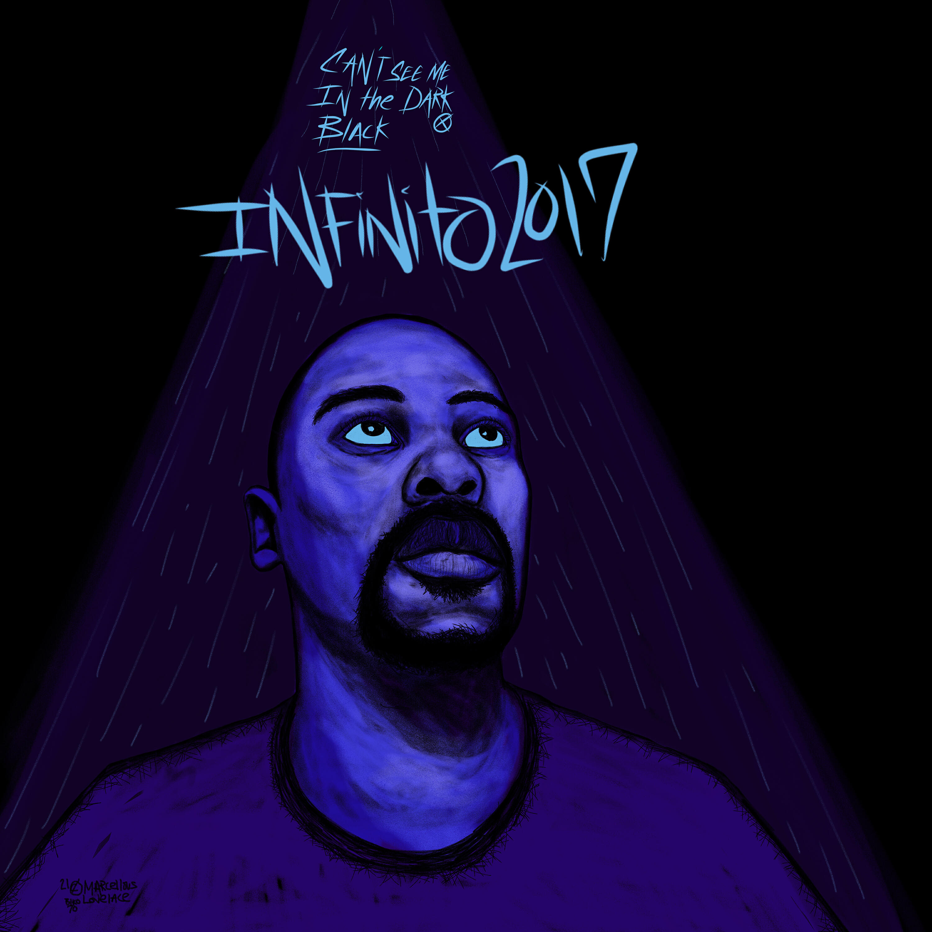 Релиз Can't See Me in the Dark Black