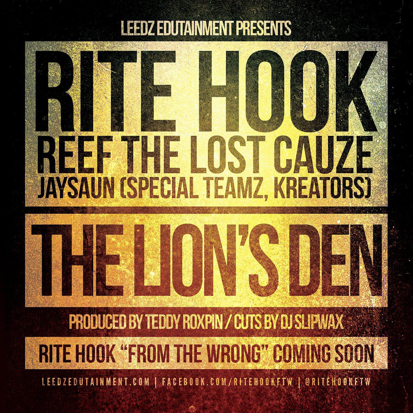 Релиз The Lions Den (feat. Reef the Lost Cause & Jaysaun)