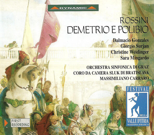 Релиз Rossini: Demetrio E Polibio
