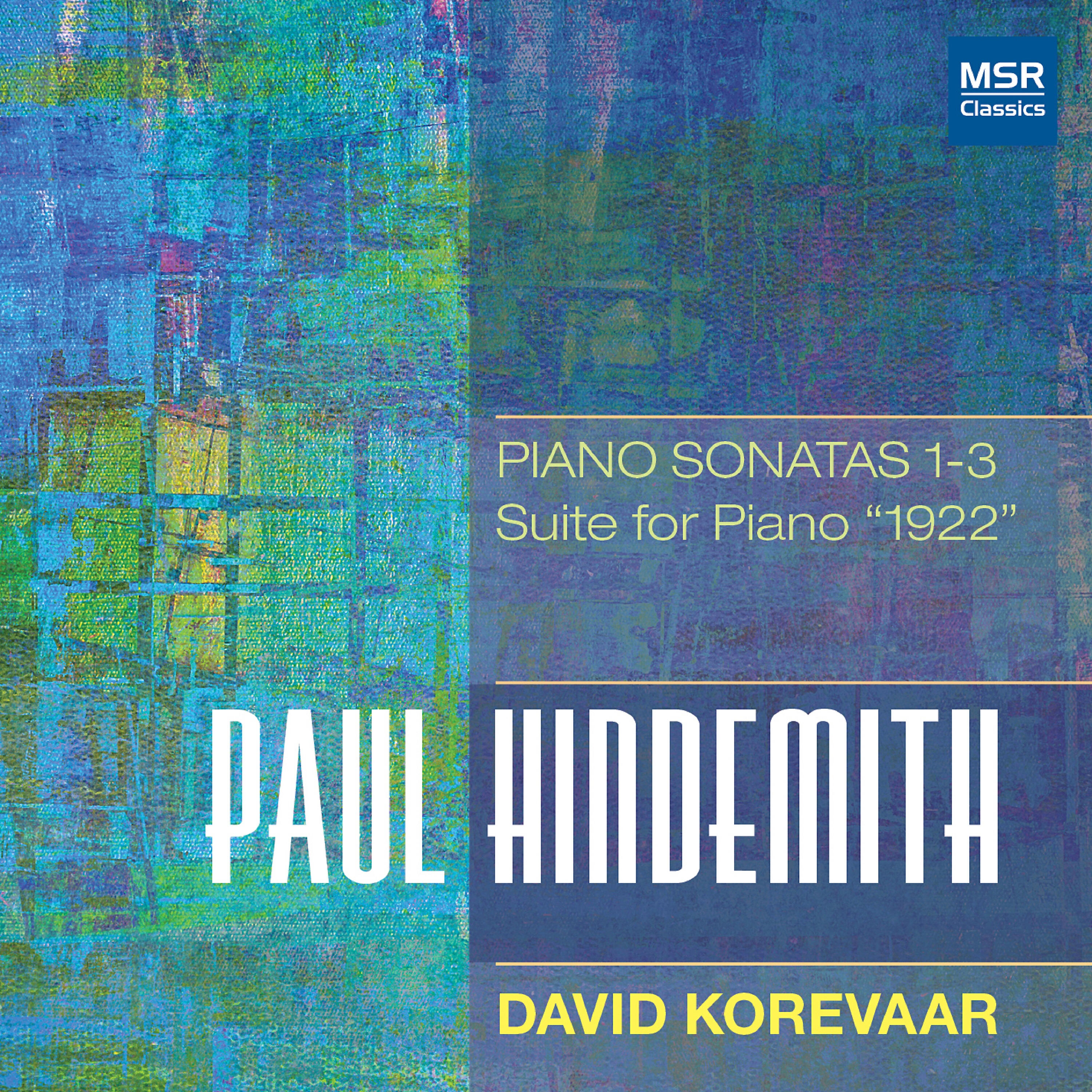 Релиз Hindemith: Piano Sonatas Nos. 1-3; Suite for Piano "1922"