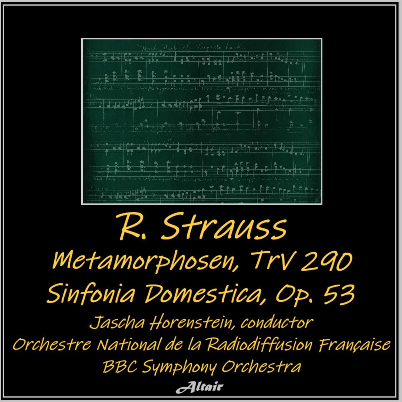 Релиз R. Strauss: Metamorphosen, TrV 290 - Sinfonia Domestica, OP. 53 (Live)