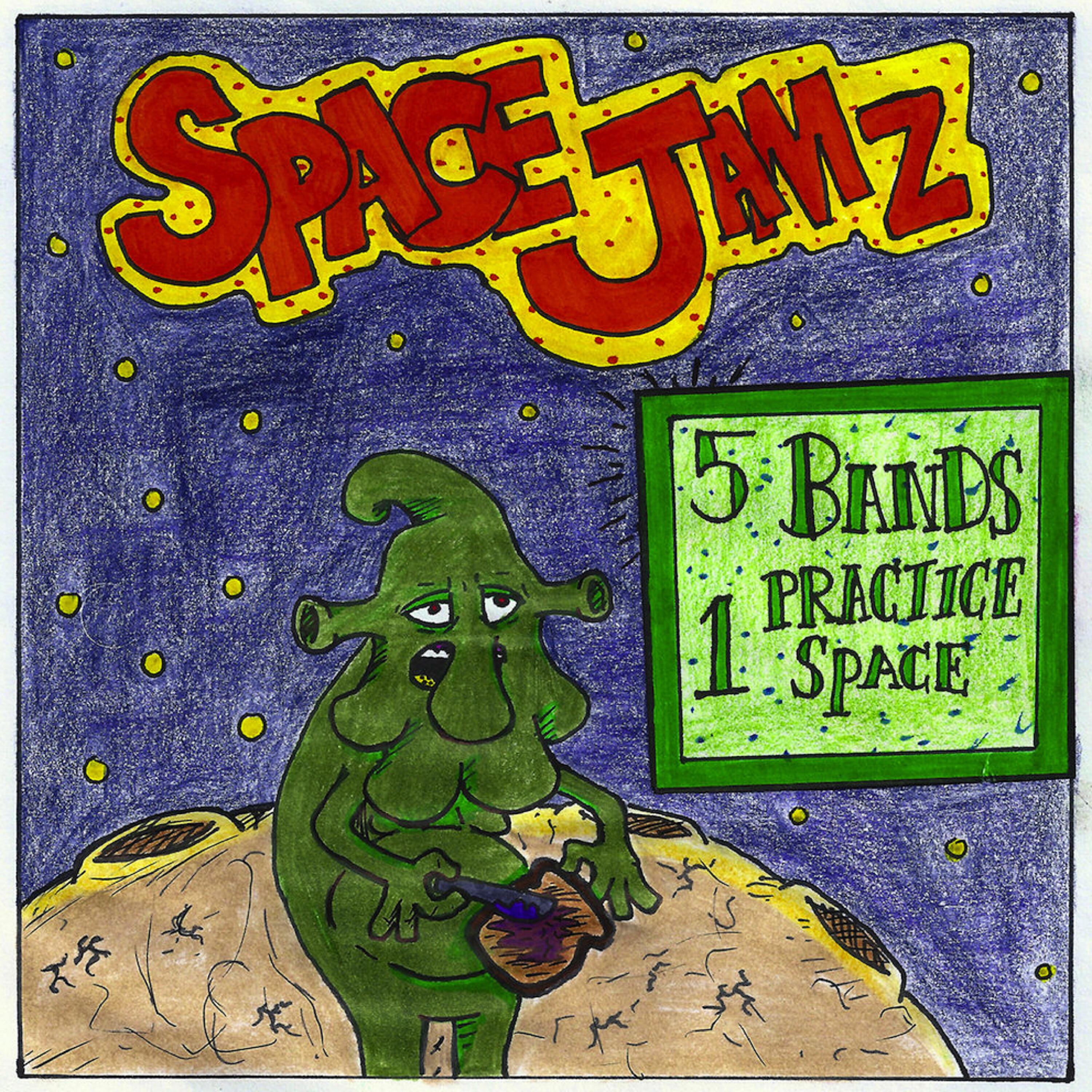 Постер альбома Space Jamz: Five Bands, One Practice Space