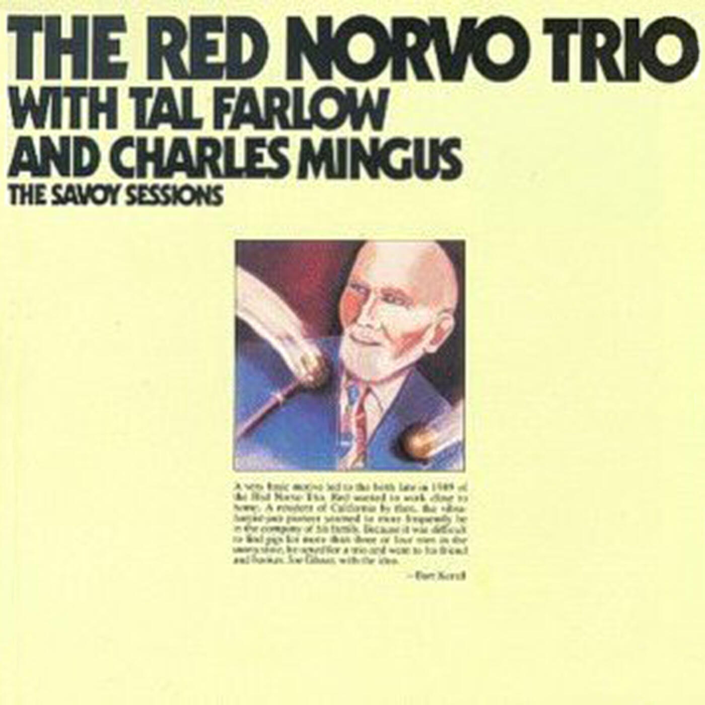 Релиз The Savoy Sessions: The Red Norvo Trio