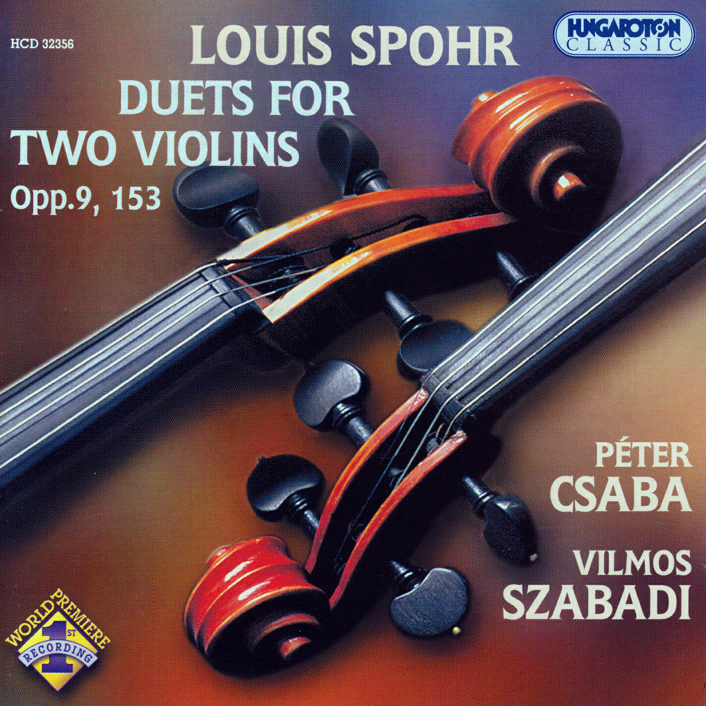 Релиз Spohr: Violin Duets, Opp. 9 and 153