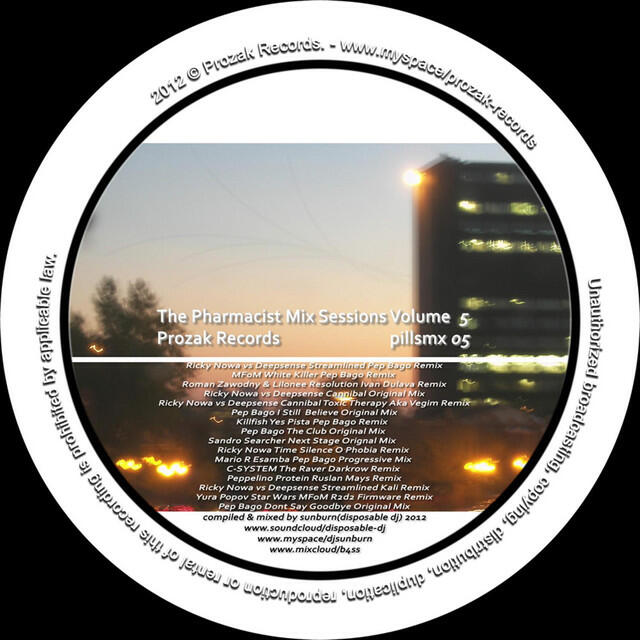 Релиз Prozak Mix Sessions Vol.5 (Unmixed Tracks)