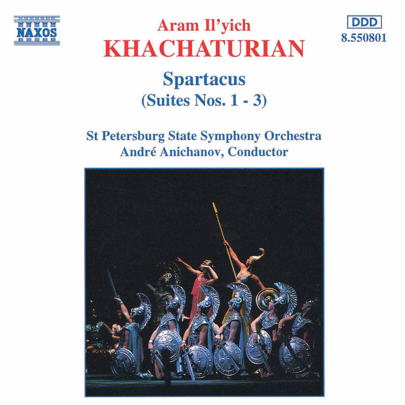Релиз Khachaturian, A.I.: Spartacus, Suites Nos. 1- 3