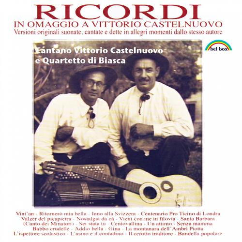 Релиз Ricordi in omaggio a vittorio castelnuovo