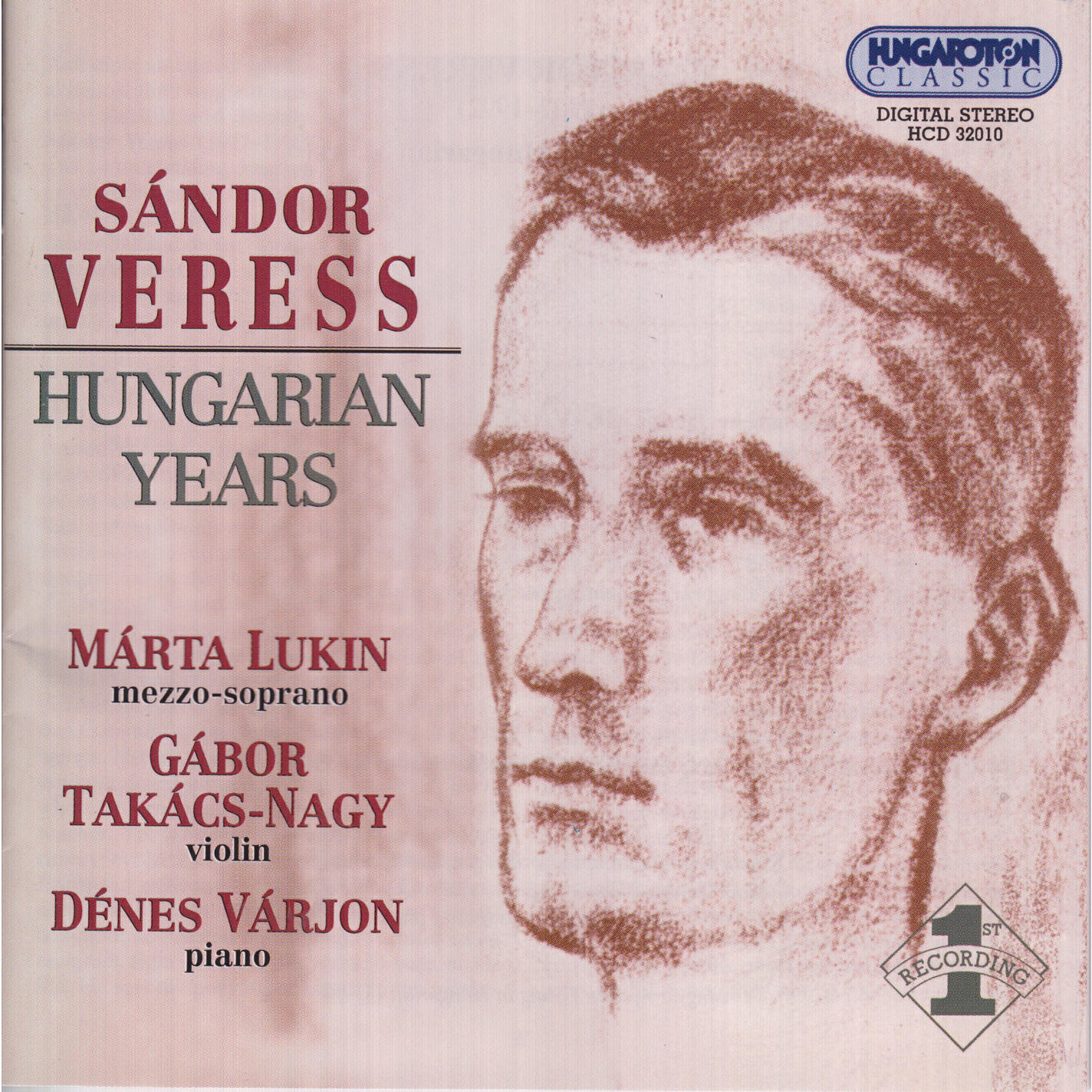 Релиз Veress: Violin Sonatas Nos. 1 and 2 / Jozsef Songs / Nogradi Recruiting Dance / Cukaszoke Csardas