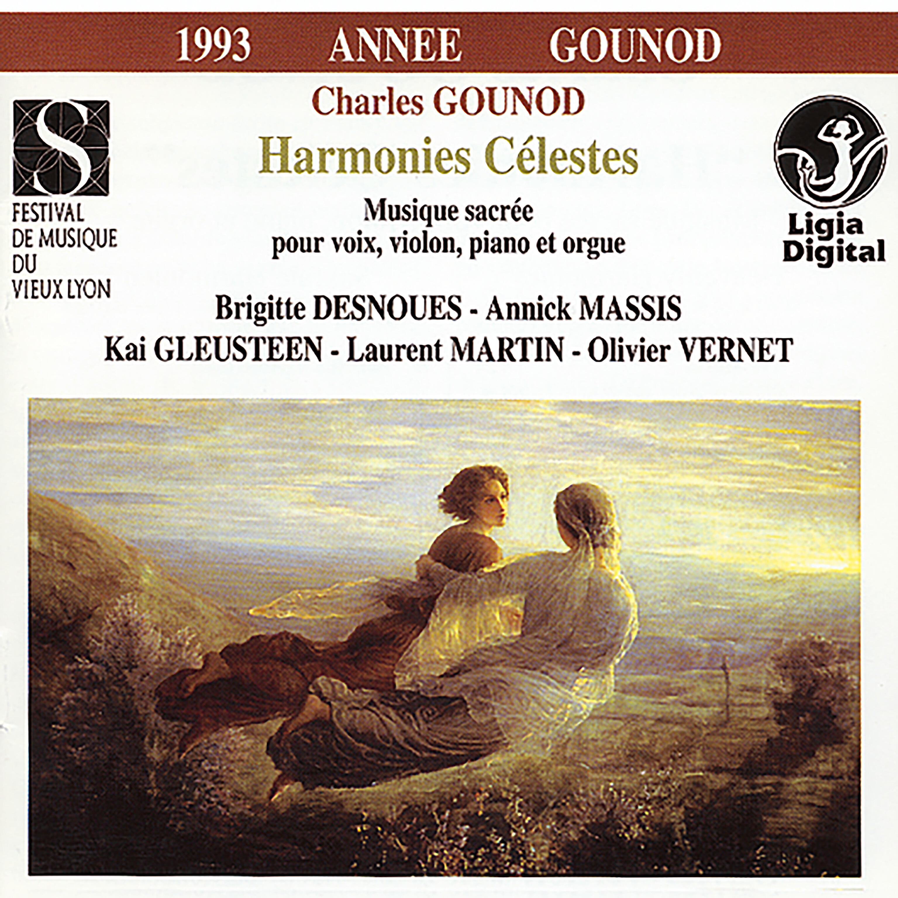 Релиз Gounod: "Harmonies célestes" (Musique sacrée pour voix, violon, piano & orgue)