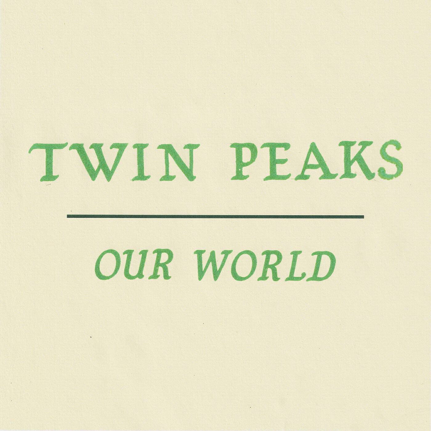 Релиз Our World