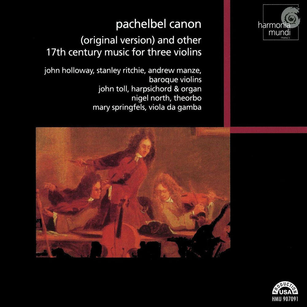 Релиз Pachelbel Canon and Other 17th Century Music for Three Violins (Original Version)