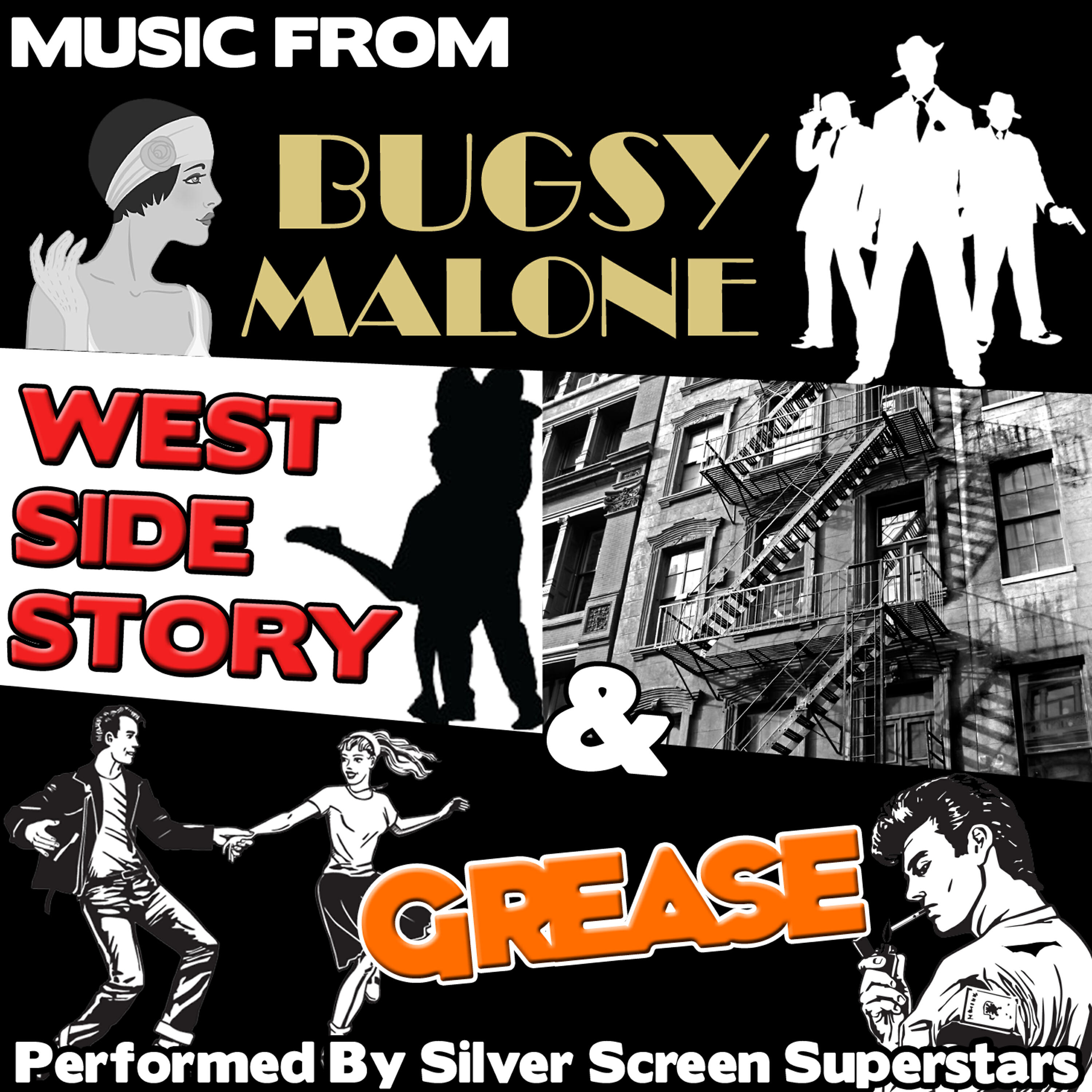 Релиз Music from Bugsy Malone, West Side Story & Grease