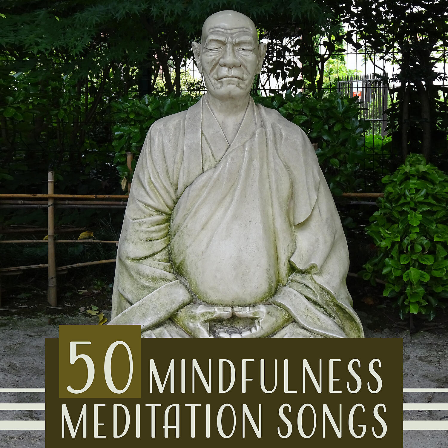 Релиз 50 Mindfulness Meditation Songs: Calm Oasis Zen, Relaxing Ambient, Healing Music, Total Relax & Deep Sleep, Stress Management