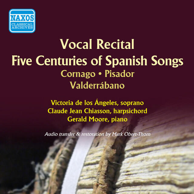 Релиз Five Centuries of Spanish Songs