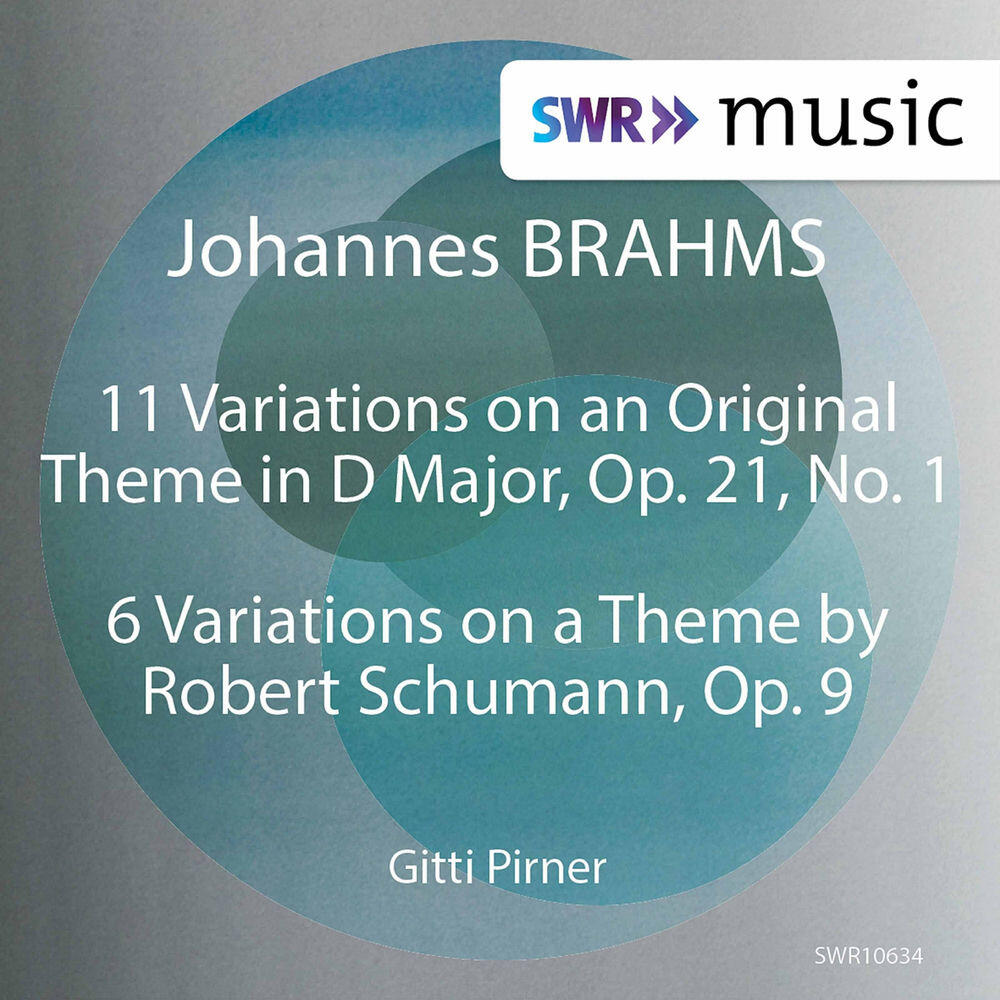 Релиз Brahms: Variations on an Original Theme, Op. 21 No. 1 & Variations on a Theme by Robert Schumann, Op. 9